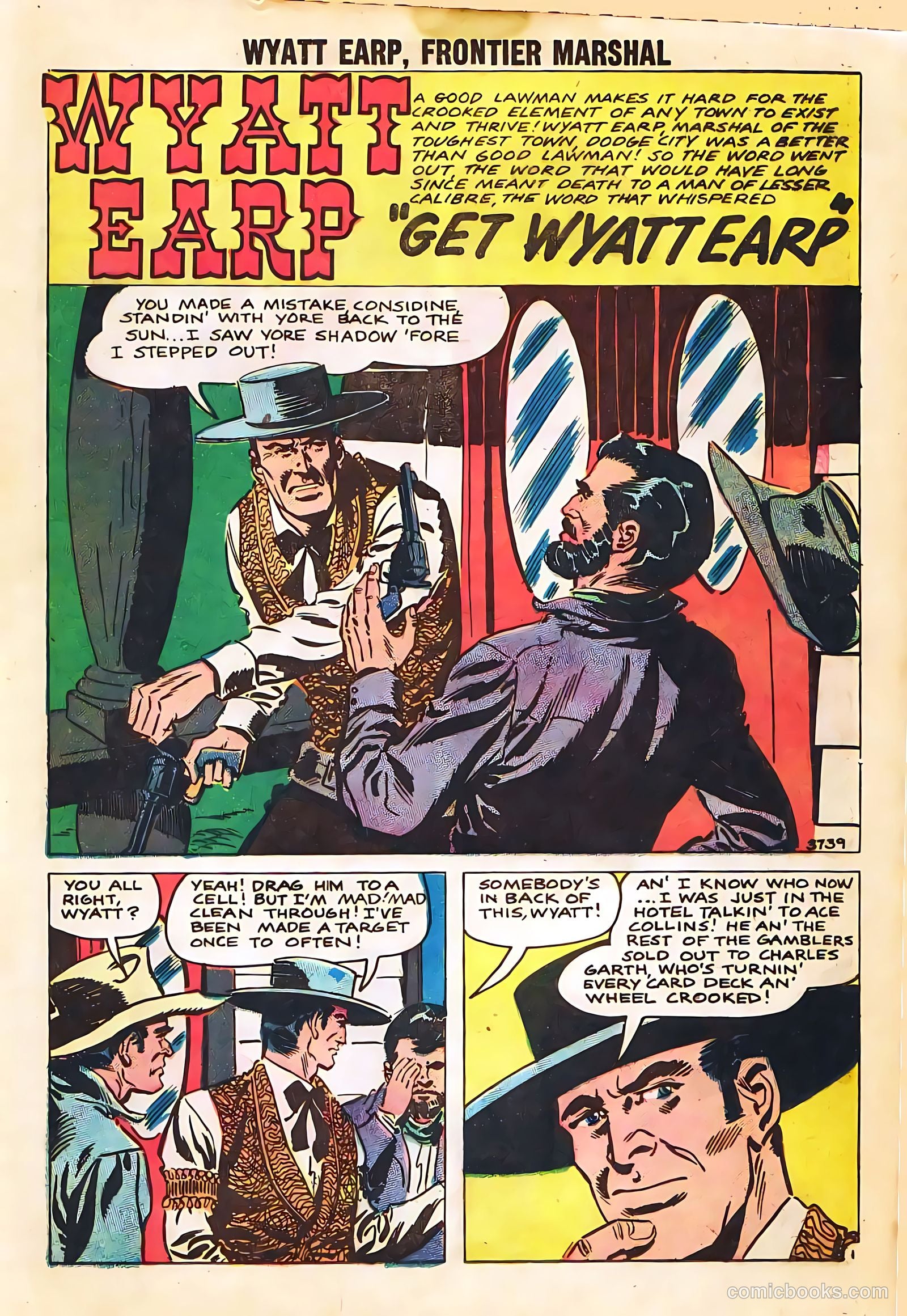 Wyatt Earp, Frontier Marshal #24 — page 17 of 36