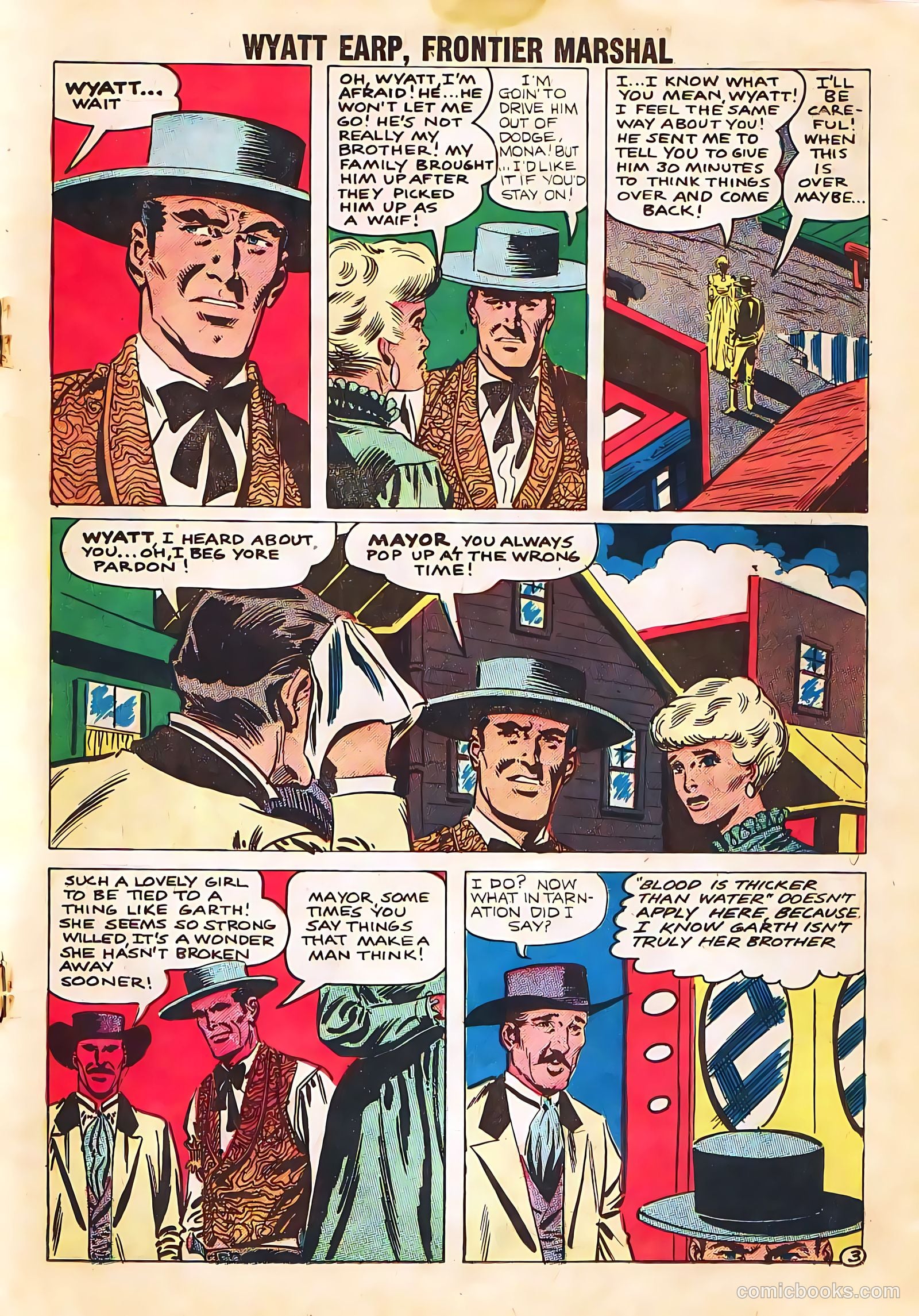 Wyatt Earp, Frontier Marshal #24 — page 19 of 36