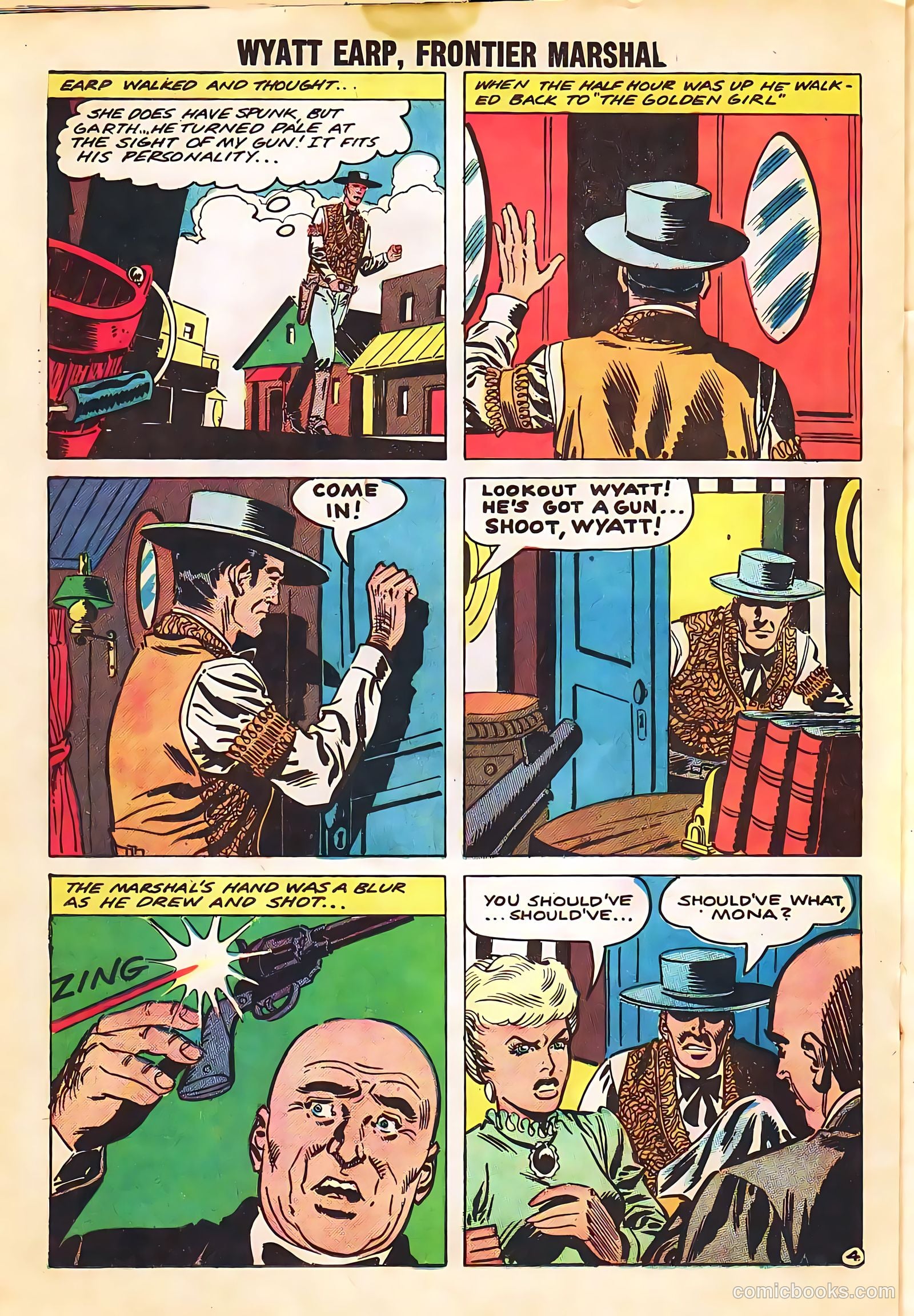 Wyatt Earp, Frontier Marshal #24 — page 20 of 36