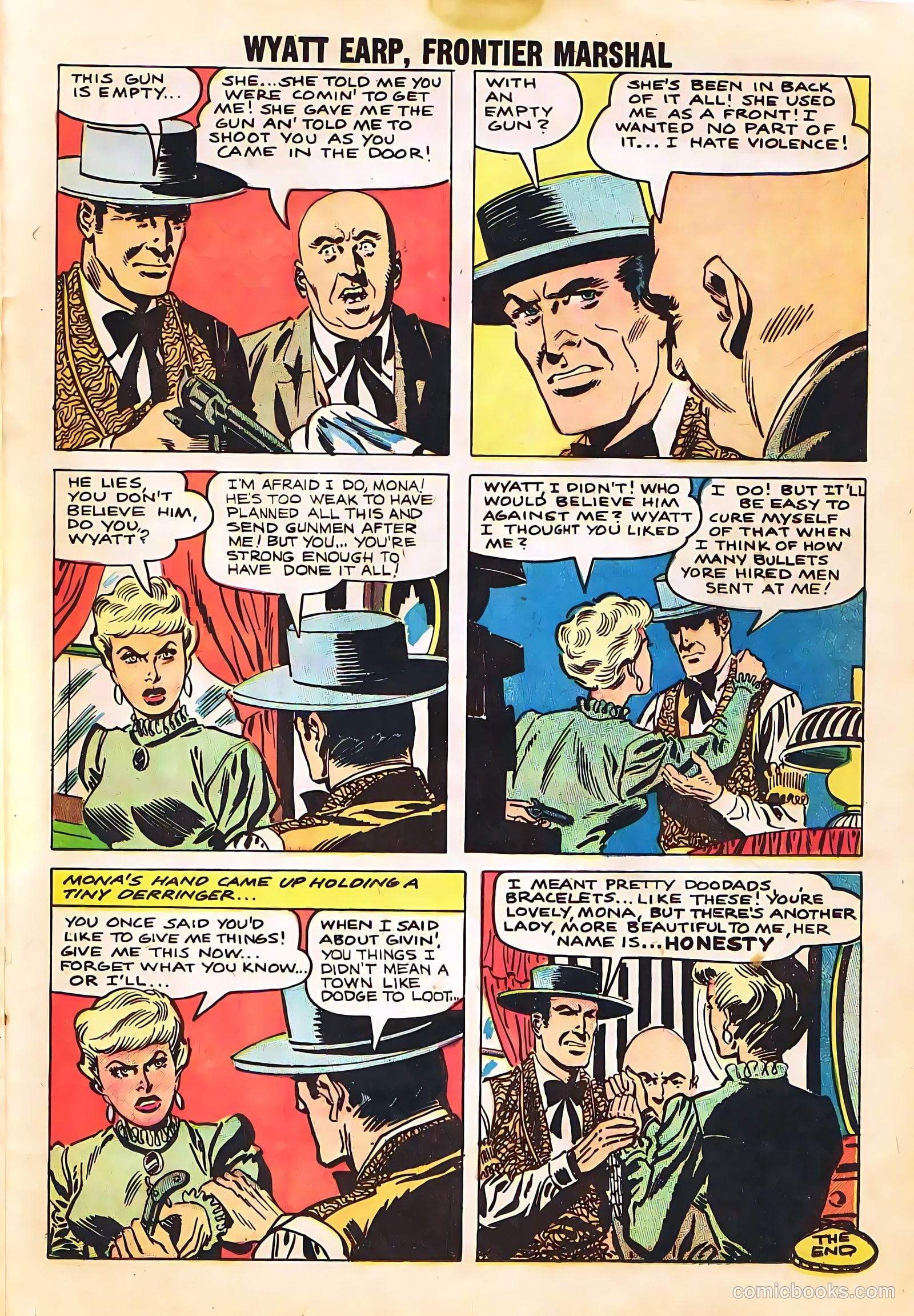 Wyatt Earp, Frontier Marshal #24 — page 21 of 36