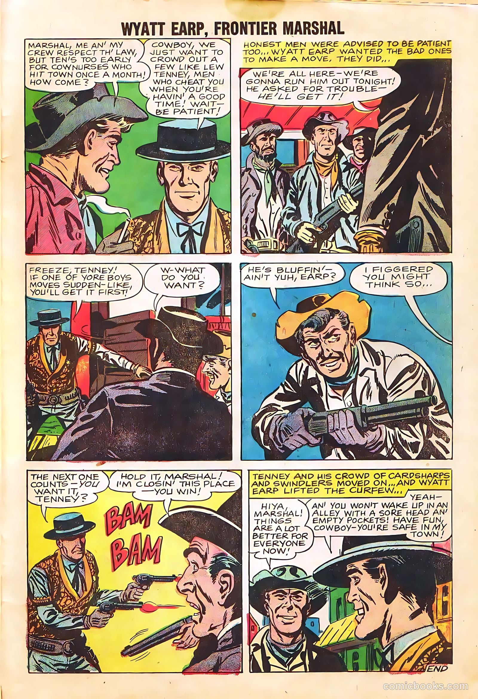 Wyatt Earp, Frontier Marshal #24 — page 27 of 36