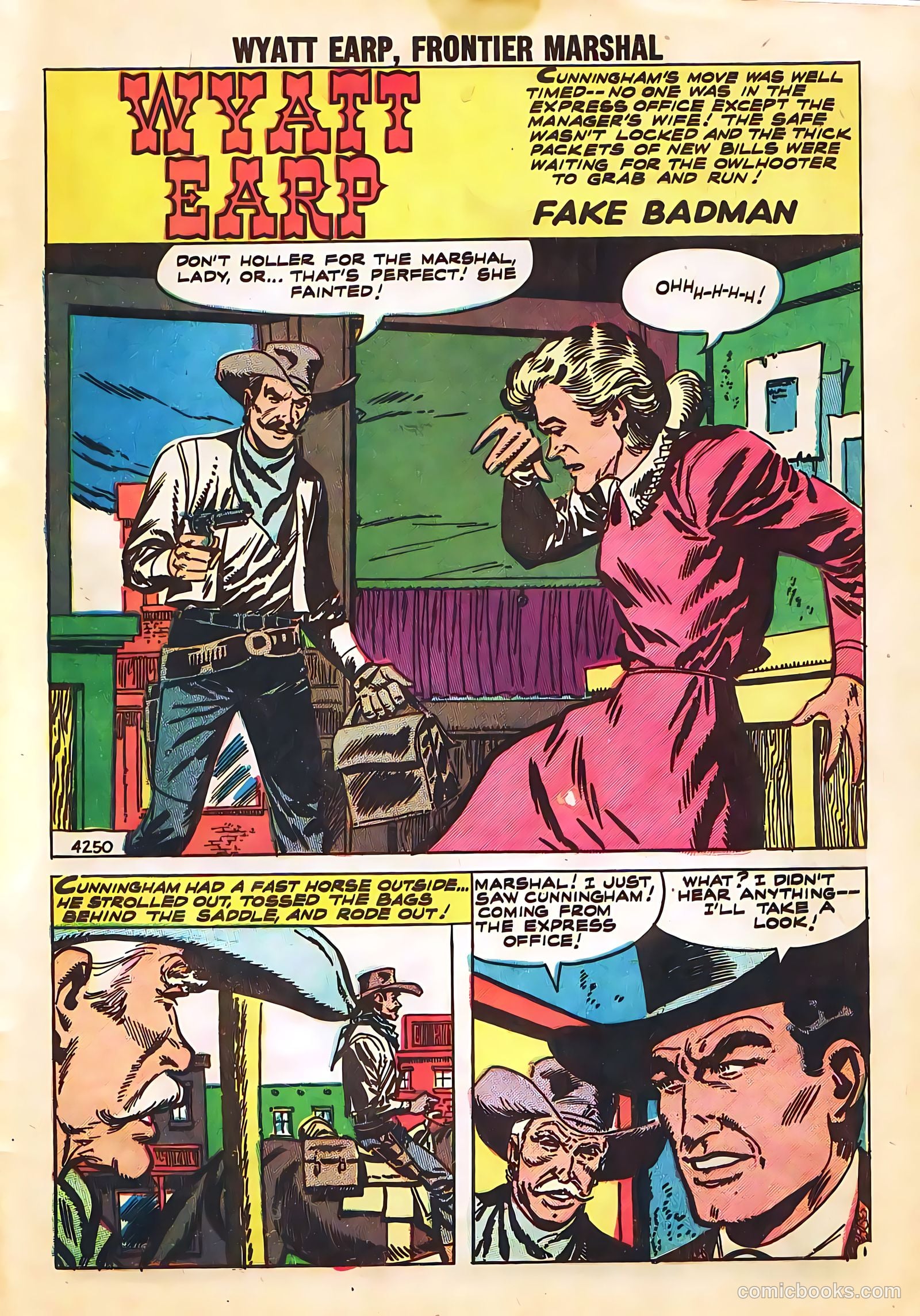 Wyatt Earp, Frontier Marshal #24 — page 29 of 36