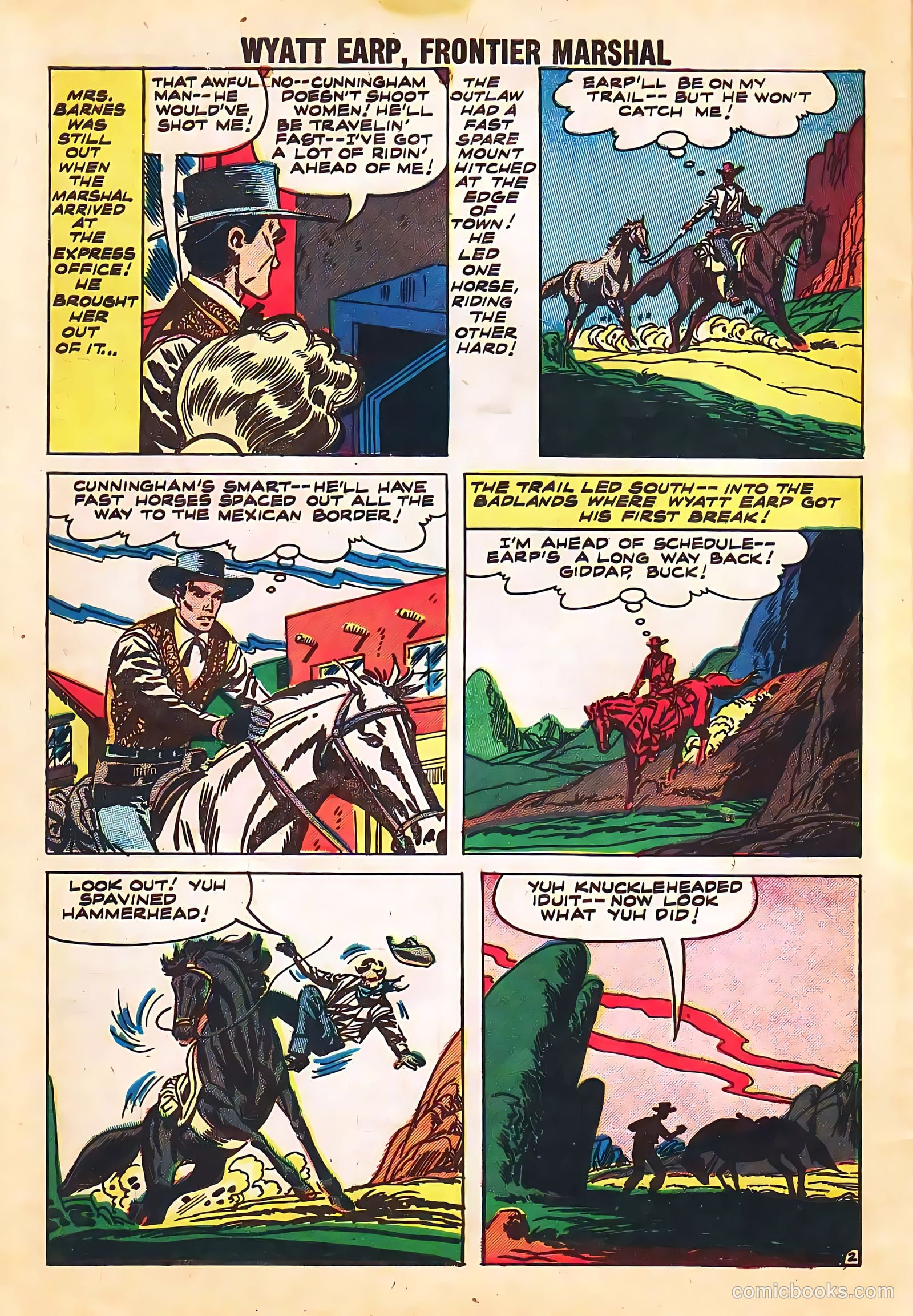 Wyatt Earp, Frontier Marshal #24 — page 30 of 36