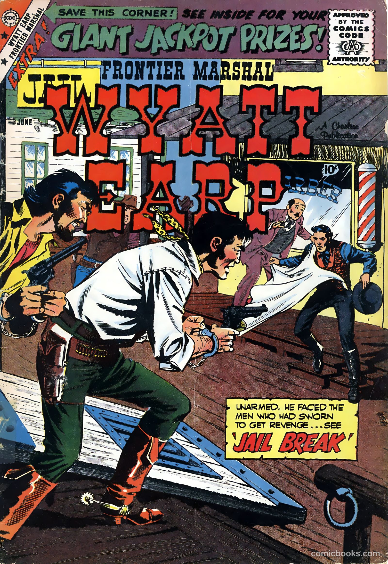 Wyatt Earp, Frontier Marshal #25 — page 1 of 36