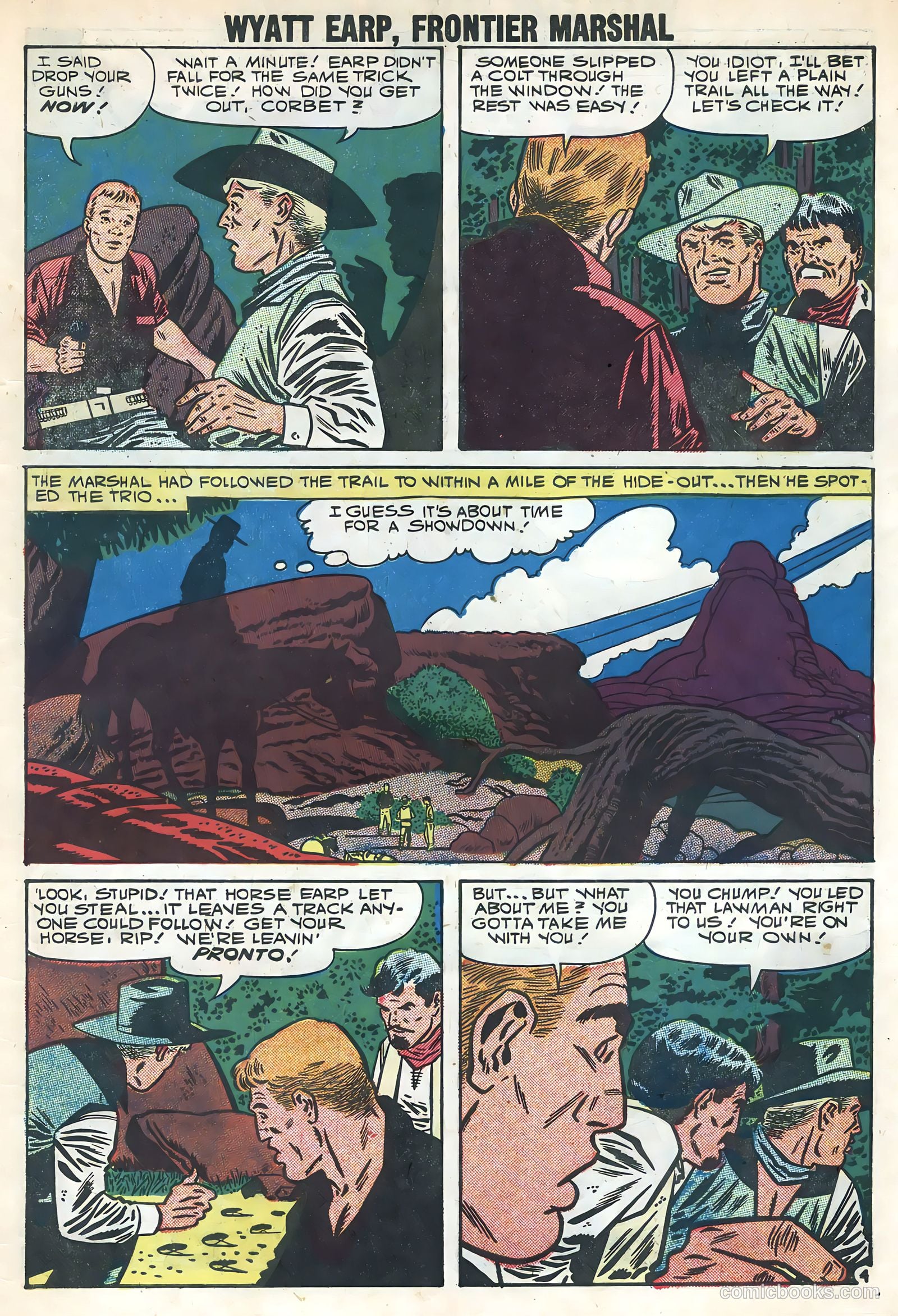 Wyatt Earp, Frontier Marshal #25 — page 7 of 36