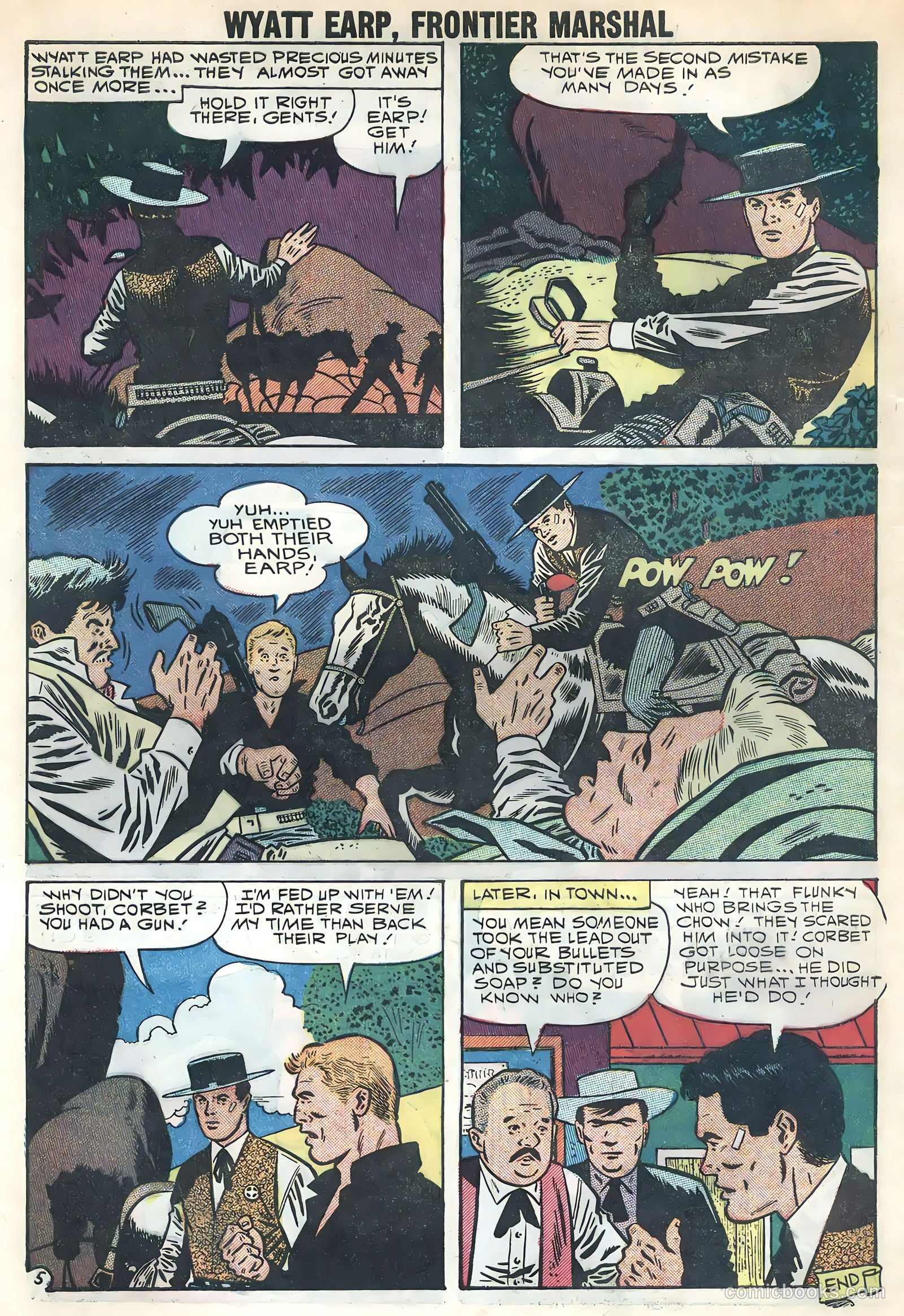 Wyatt Earp, Frontier Marshal #25 — page 8 of 36