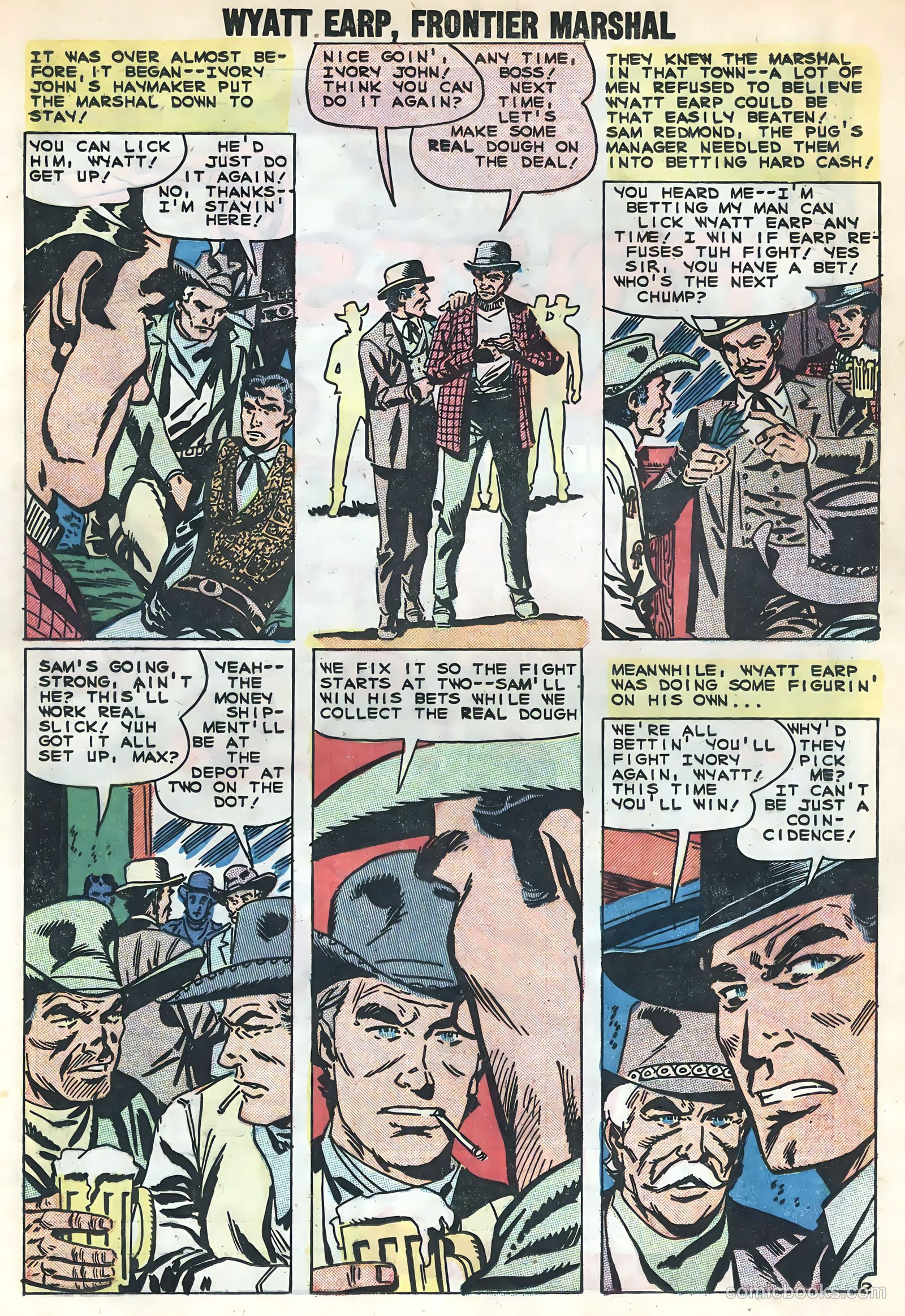 Wyatt Earp, Frontier Marshal #25 — page 16 of 36