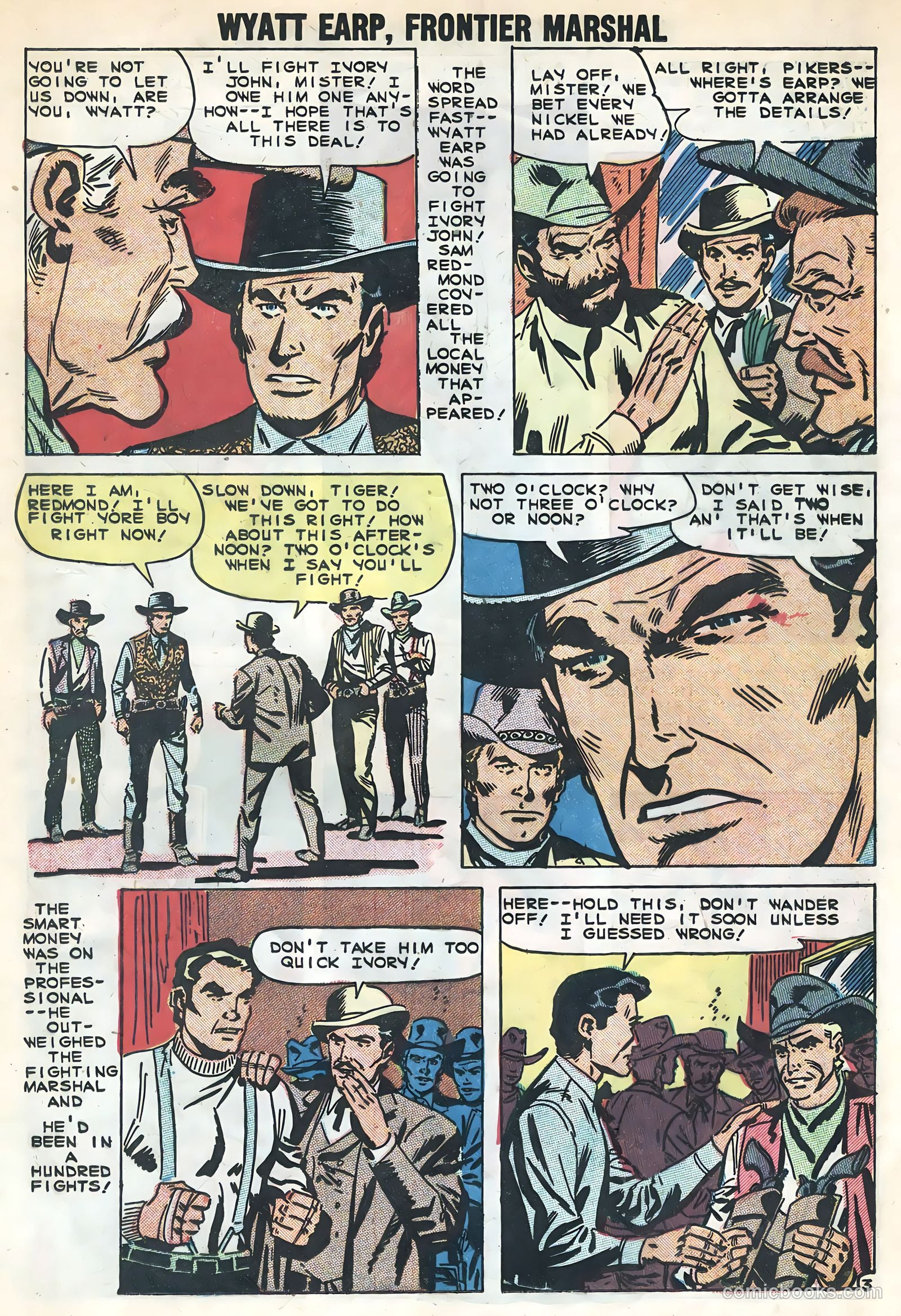 Wyatt Earp, Frontier Marshal #25 — page 17 of 36