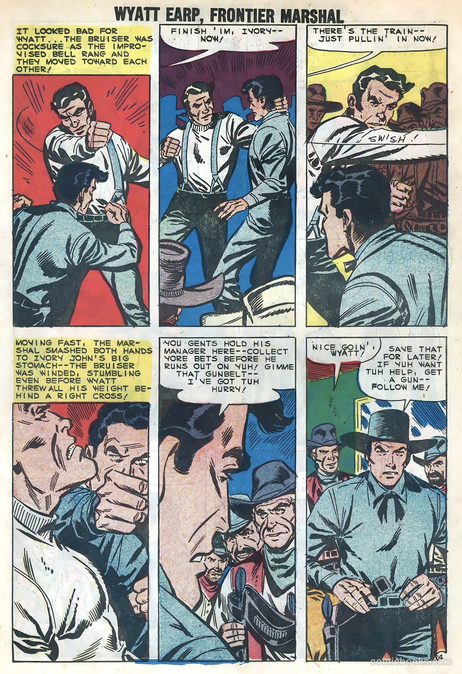 Wyatt Earp, Frontier Marshal #25 — page 18 of 36