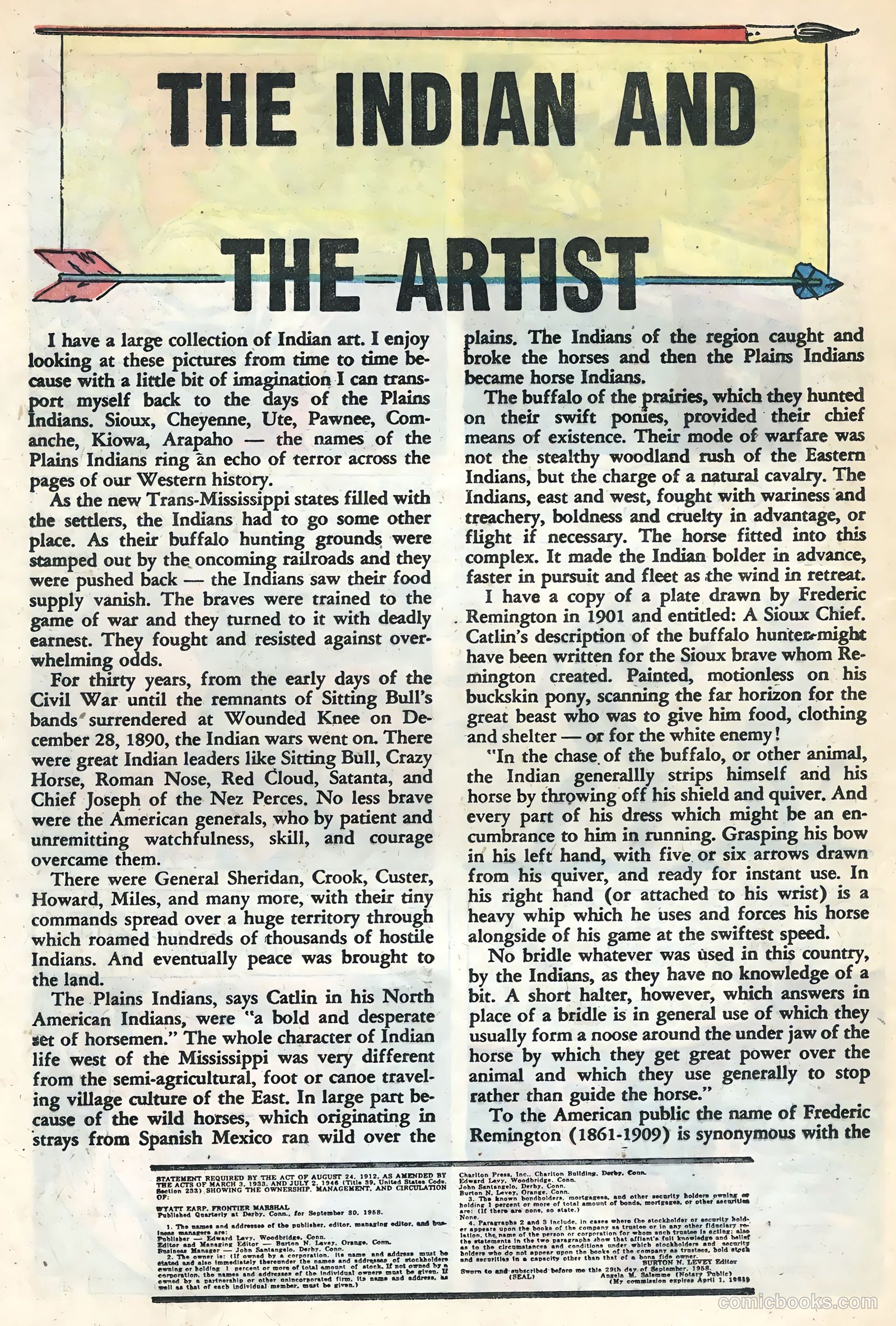 Wyatt Earp, Frontier Marshal #25 — page 20 of 36