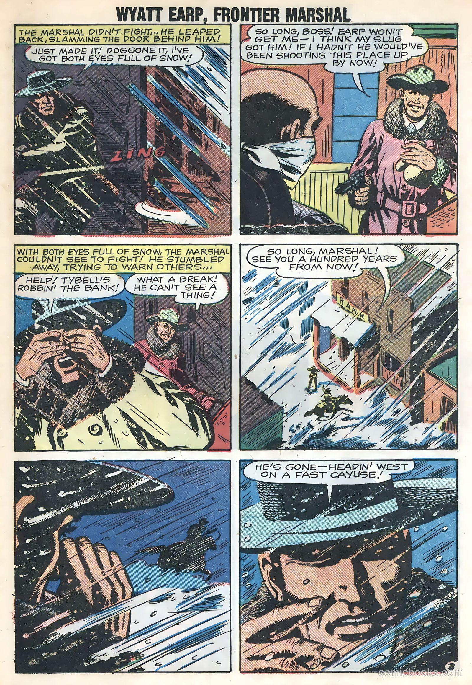 Wyatt Earp, Frontier Marshal #25 — page 25 of 36
