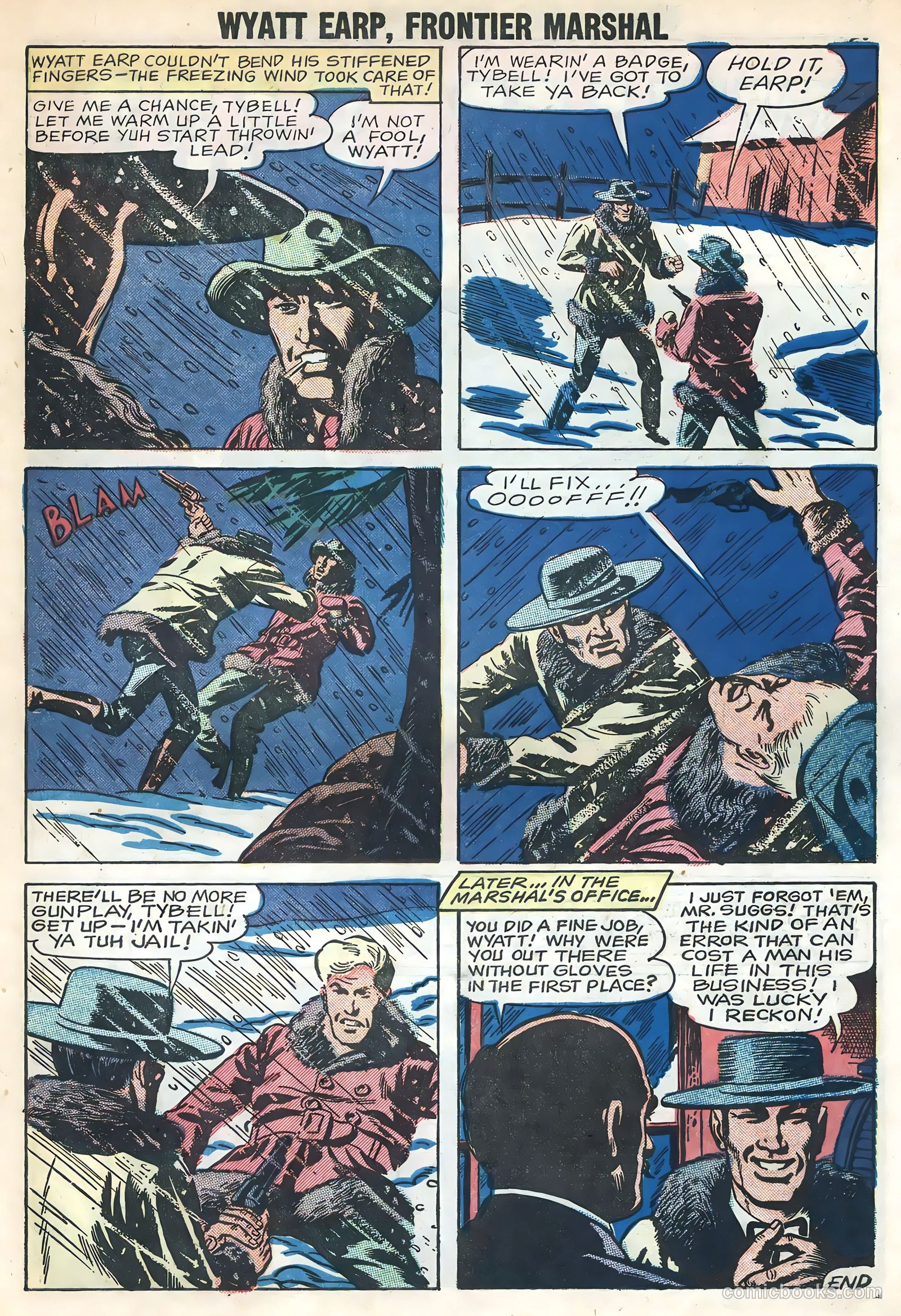 Wyatt Earp, Frontier Marshal #25 — page 27 of 36