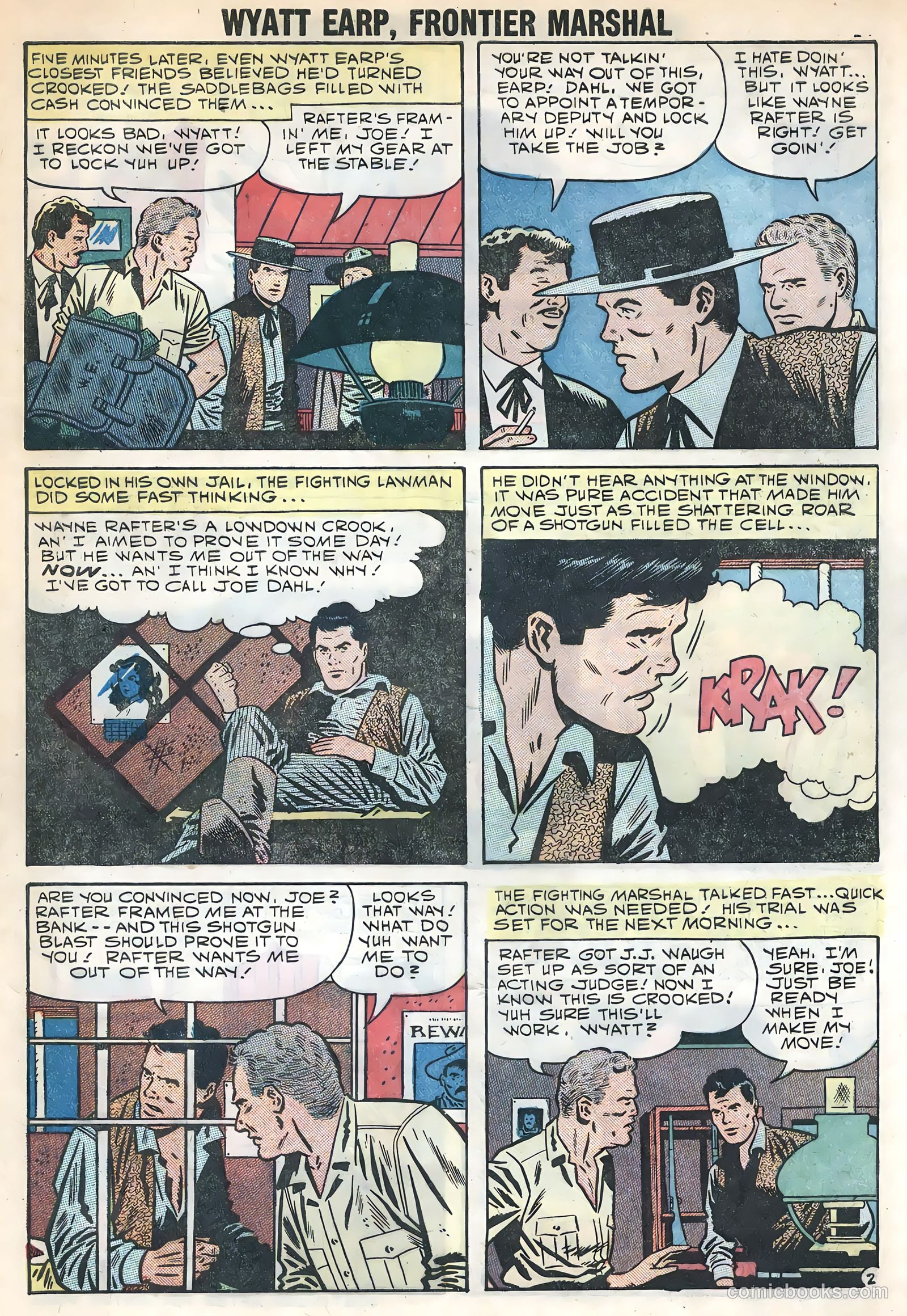 Wyatt Earp, Frontier Marshal #25 — page 29 of 36