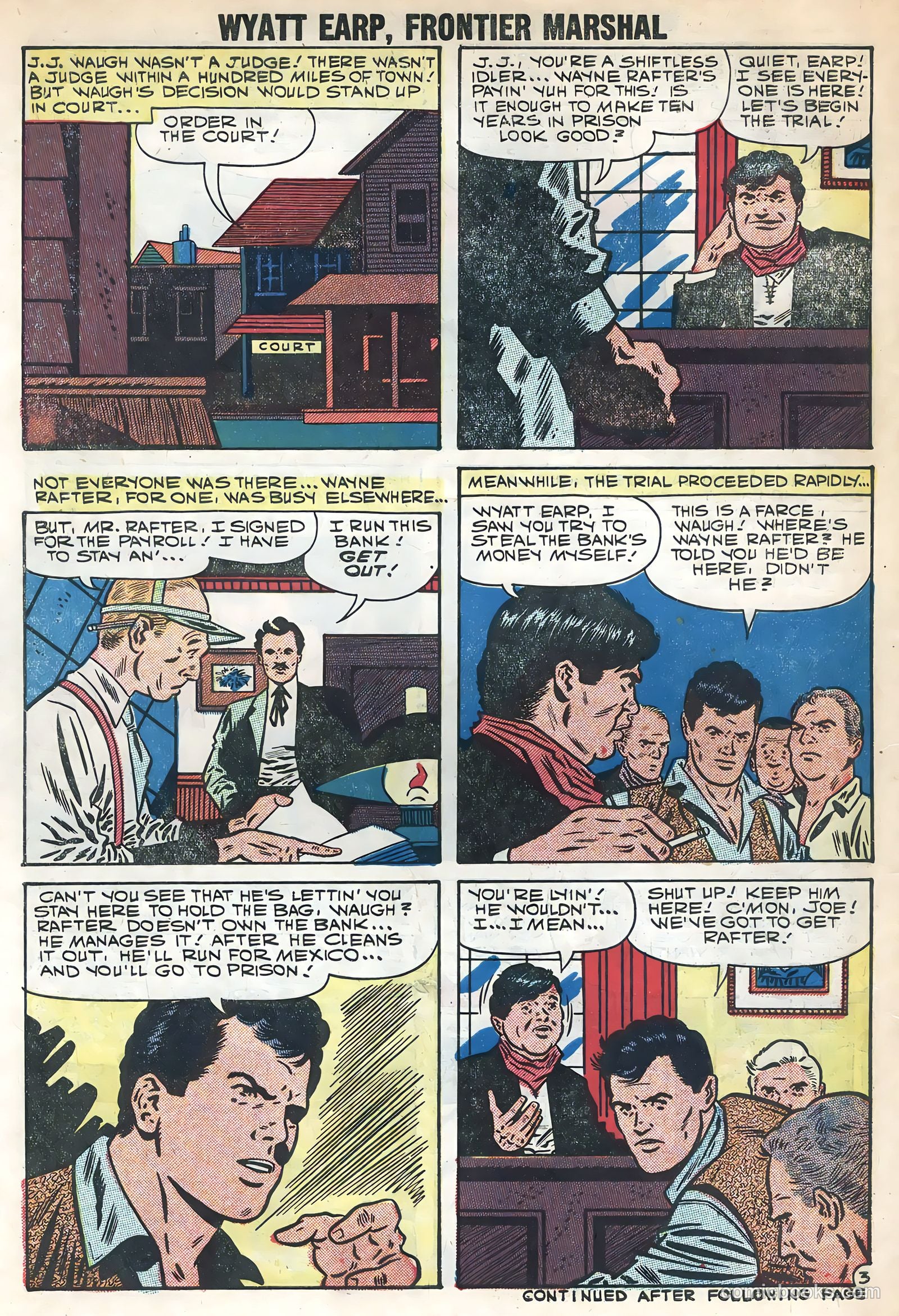 Wyatt Earp, Frontier Marshal #25 — page 30 of 36