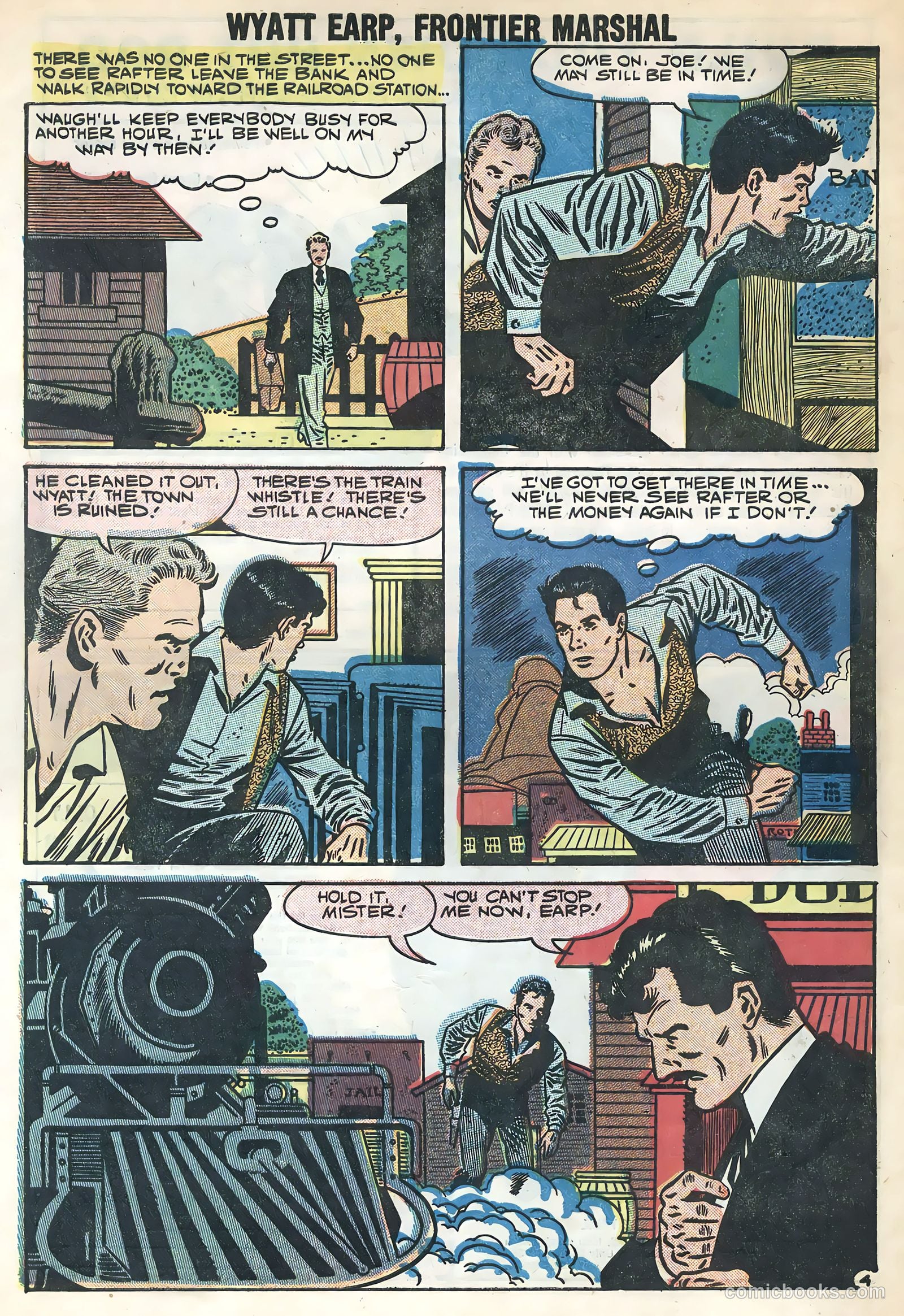 Wyatt Earp, Frontier Marshal #25 — page 32 of 36