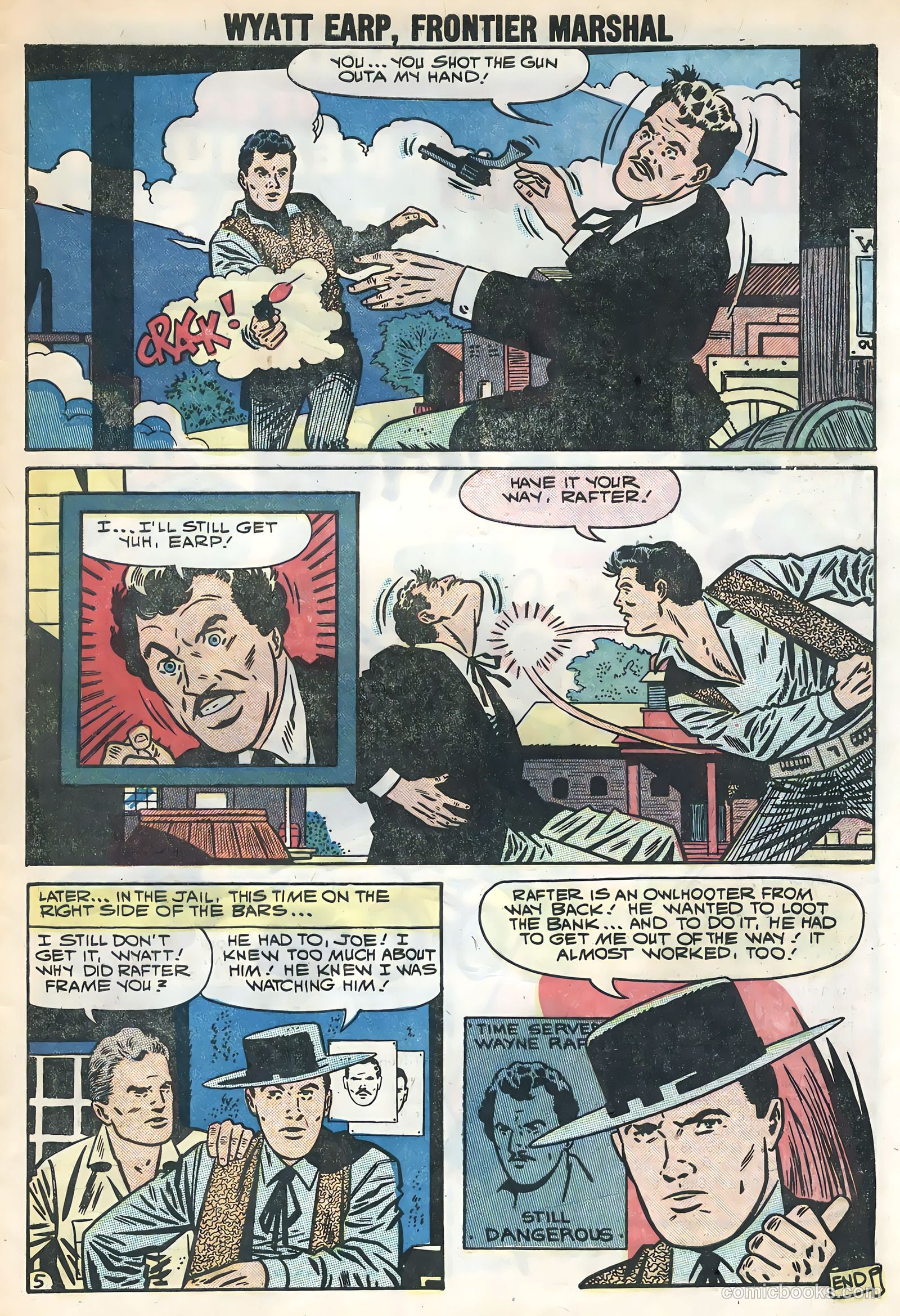 Wyatt Earp, Frontier Marshal #25 — page 33 of 36