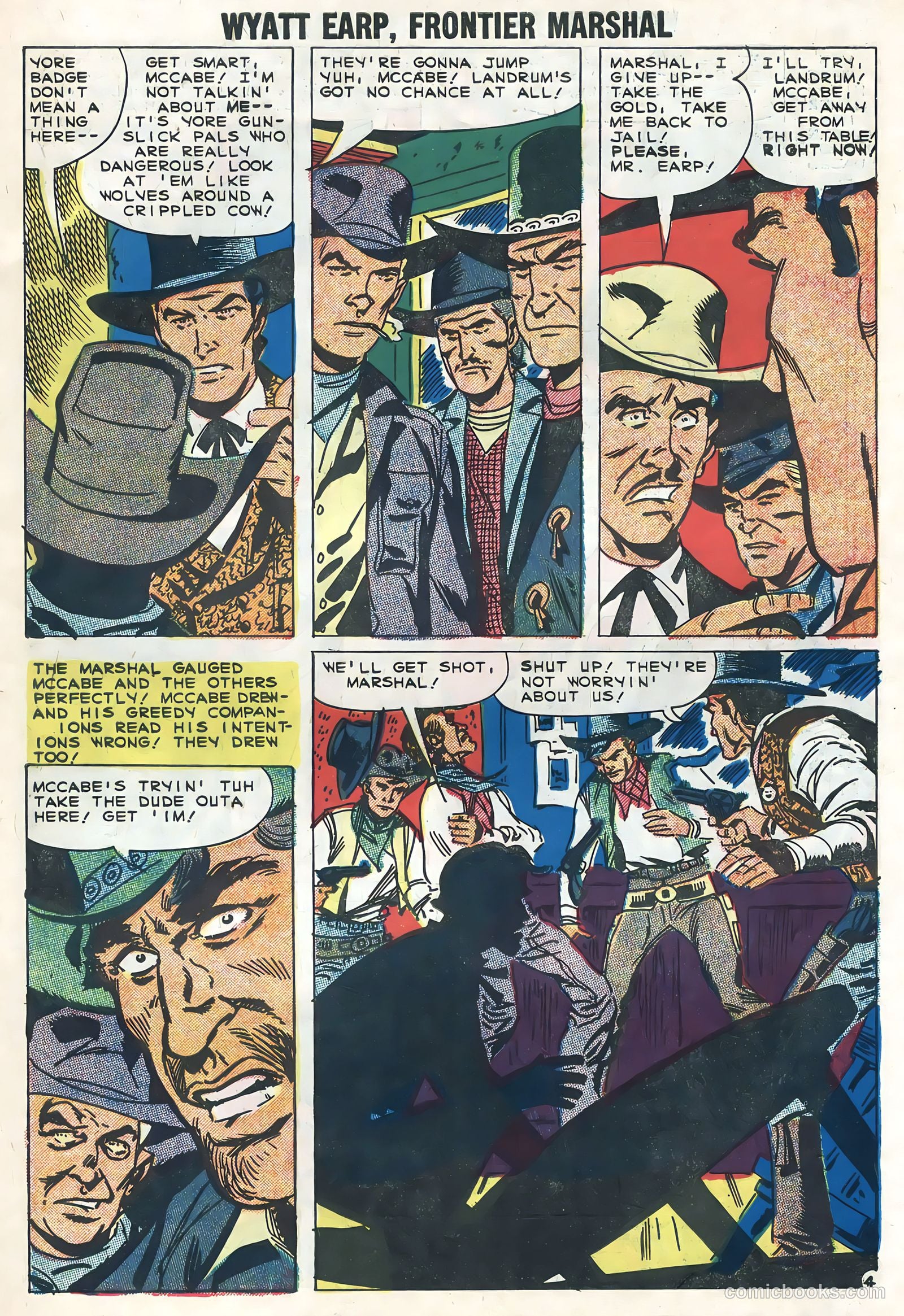 Wyatt Earp, Frontier Marshal #26 — page 7 of 36