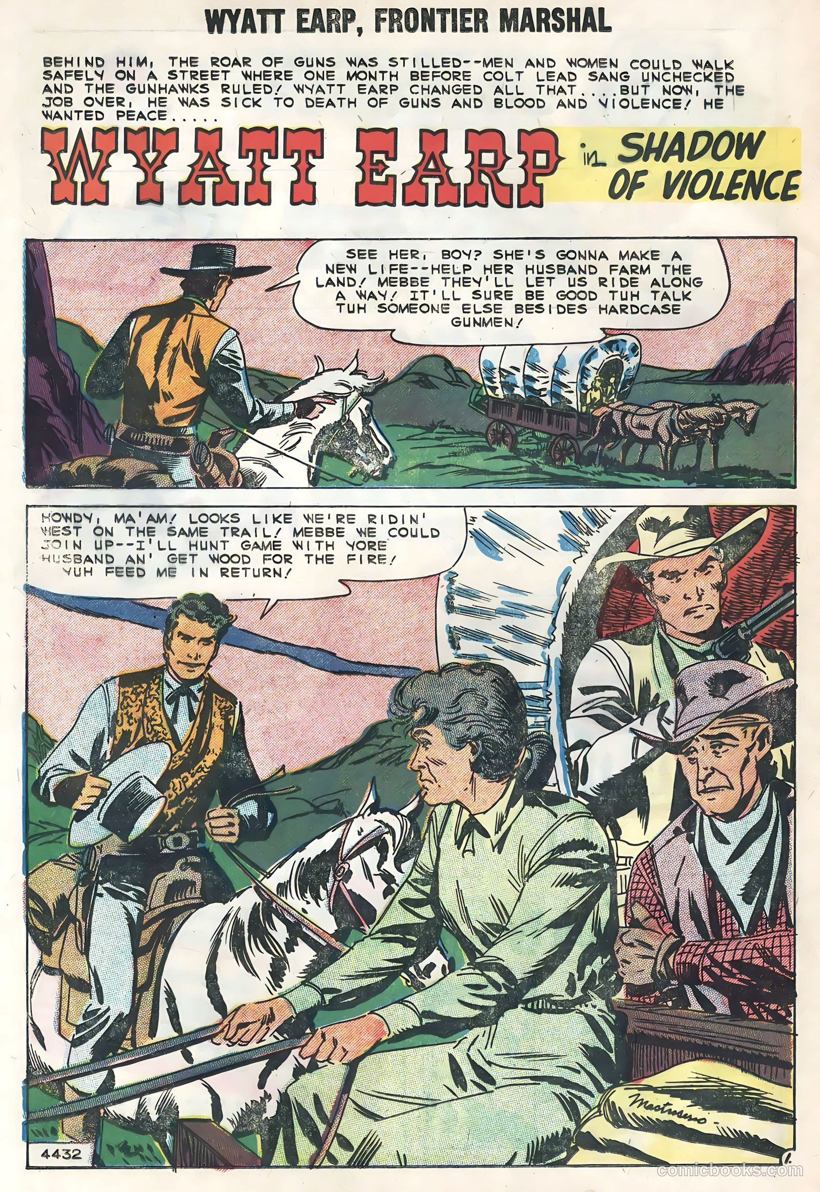 Wyatt Earp, Frontier Marshal #26 — page 12 of 36