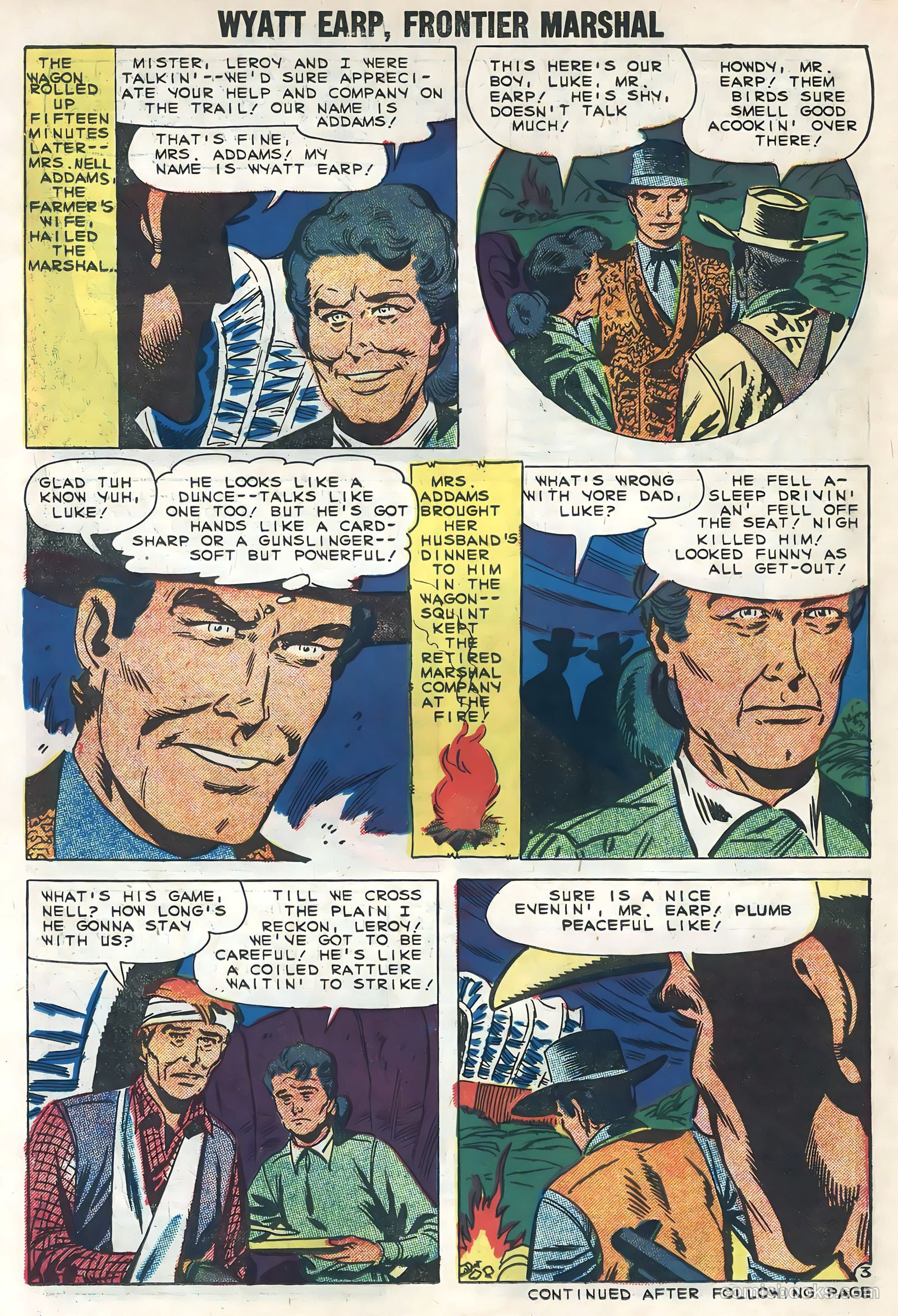 Wyatt Earp, Frontier Marshal #26 — page 14 of 36