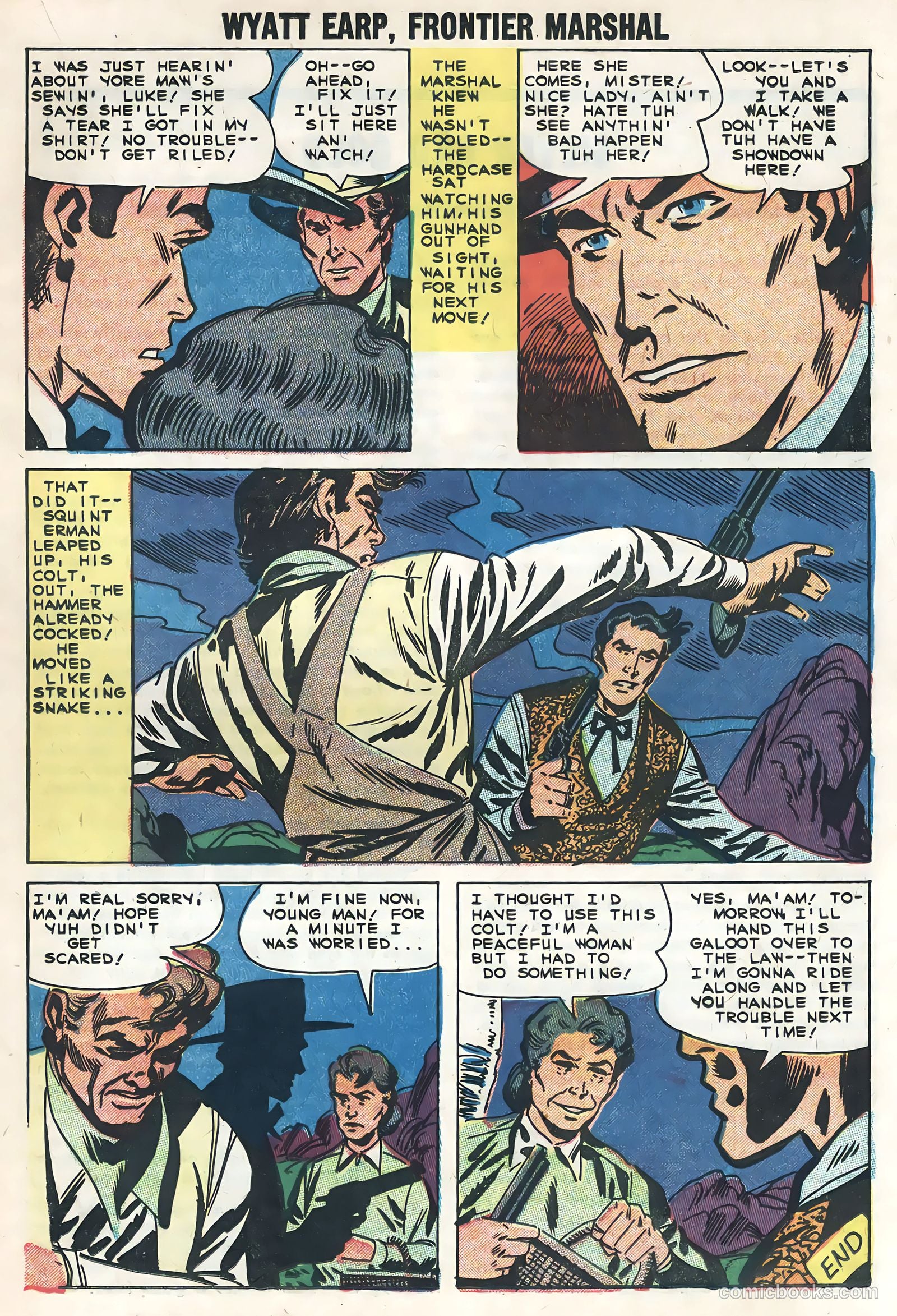 Wyatt Earp, Frontier Marshal #26 — page 17 of 36