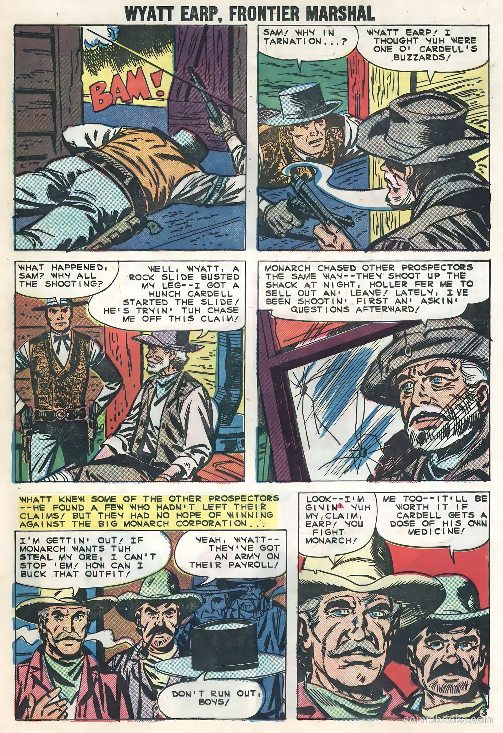 Wyatt Earp, Frontier Marshal #26 — page 25 of 36
