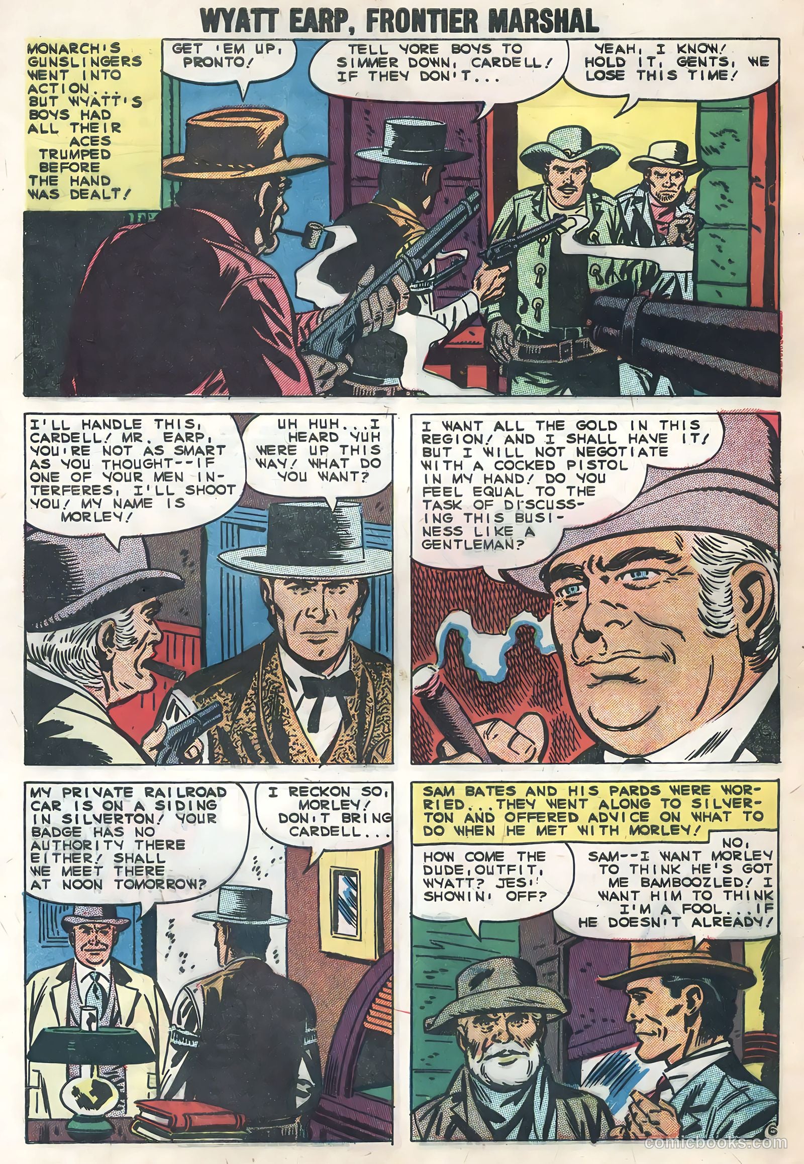 Wyatt Earp, Frontier Marshal #26 — page 28 of 36
