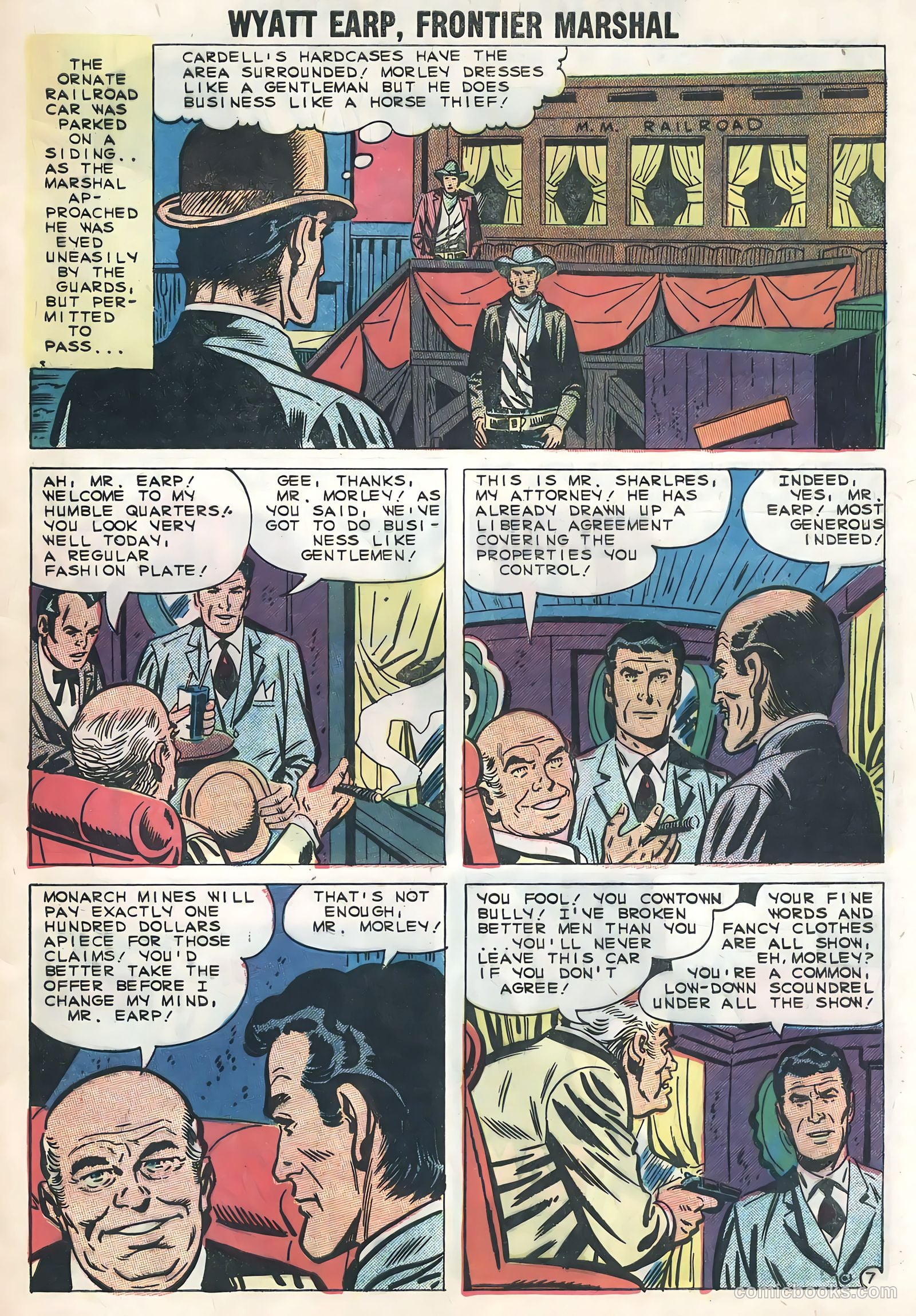 Wyatt Earp, Frontier Marshal #26 — page 29 of 36