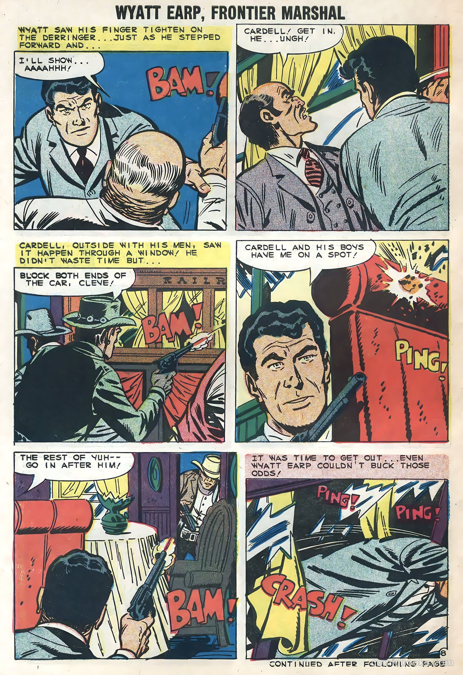 Wyatt Earp, Frontier Marshal #26 — page 30 of 36