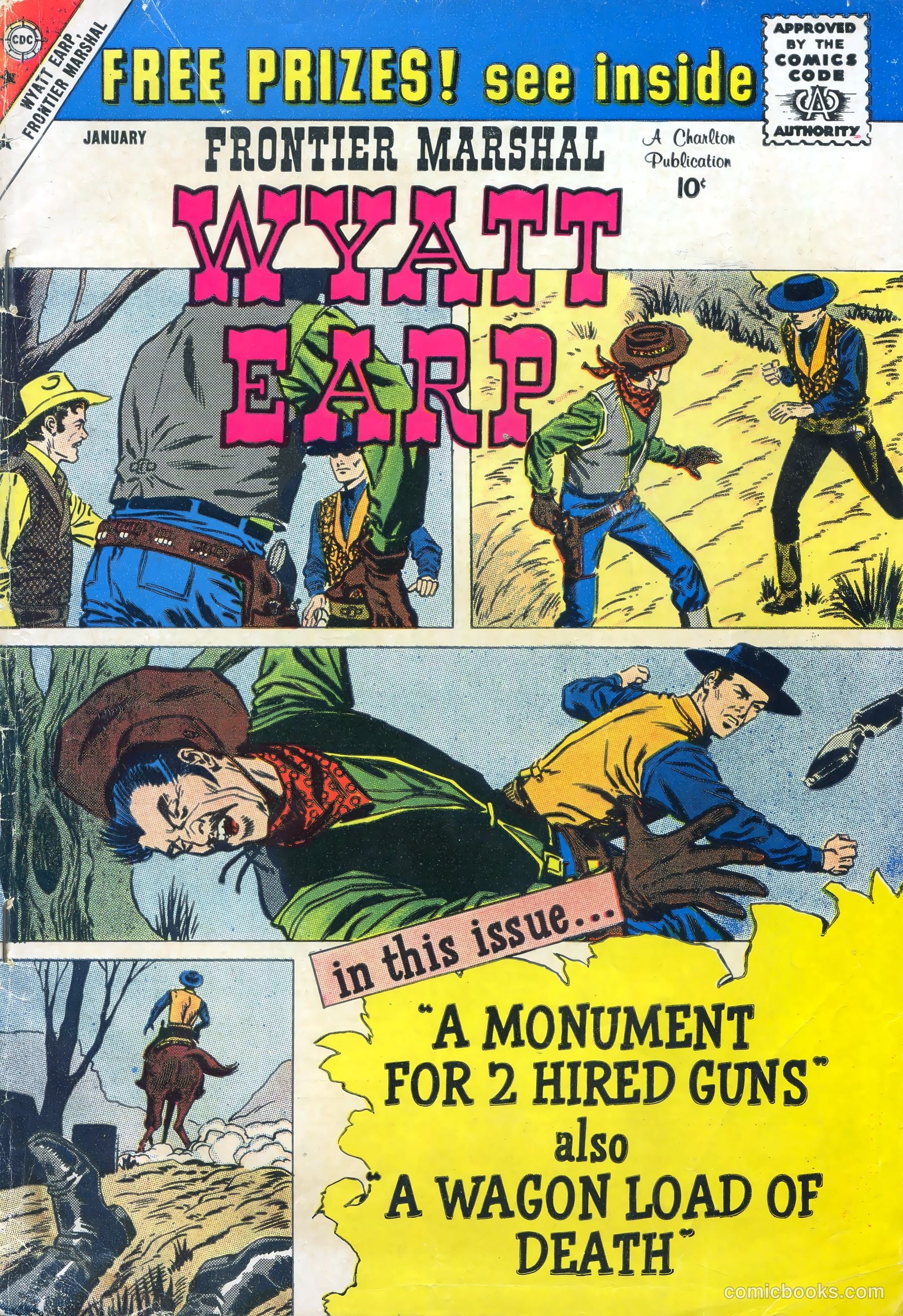 Wyatt Earp, Frontier Marshal #28 — page 1 of 36