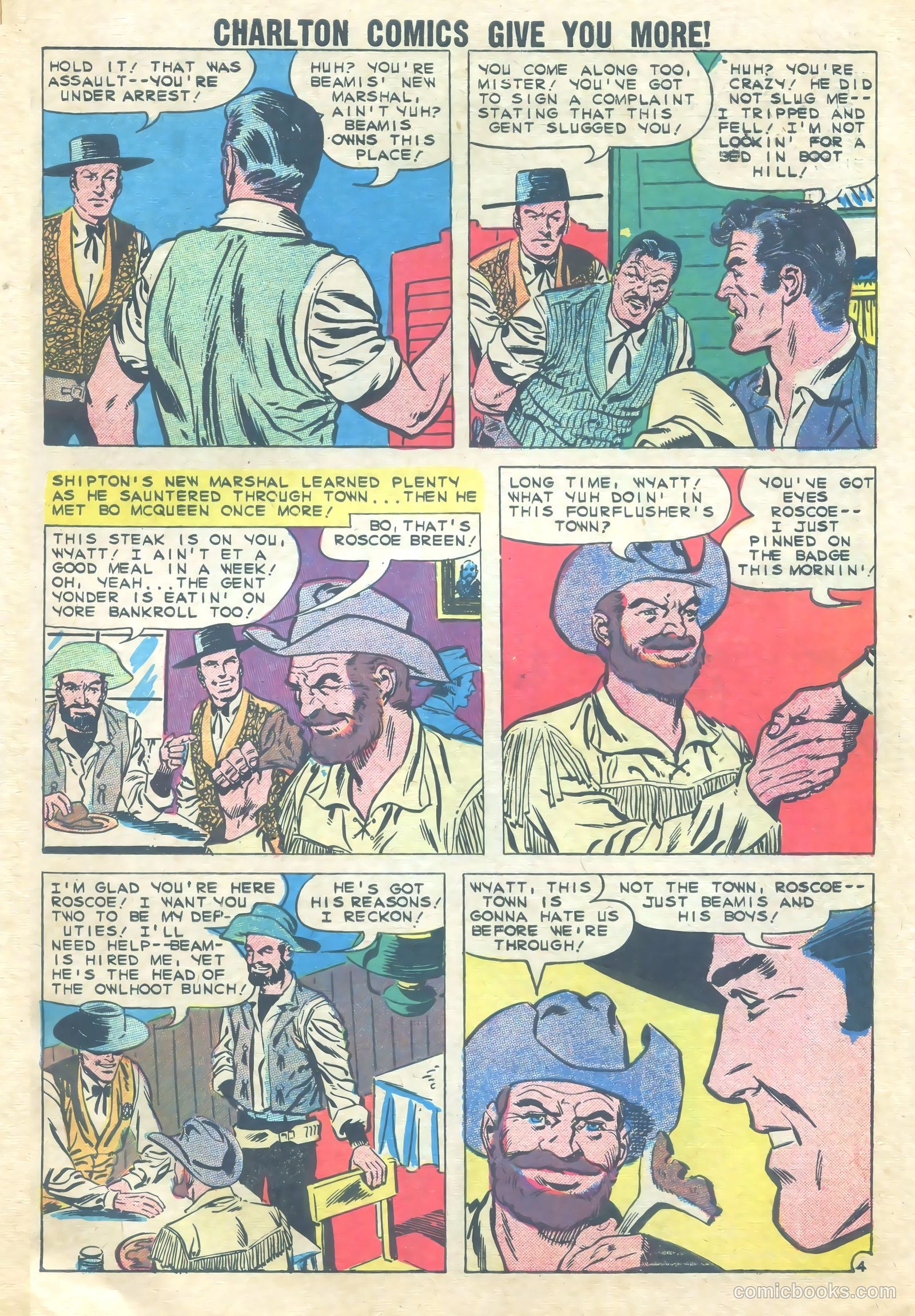 Wyatt Earp, Frontier Marshal #28 — page 7 of 36
