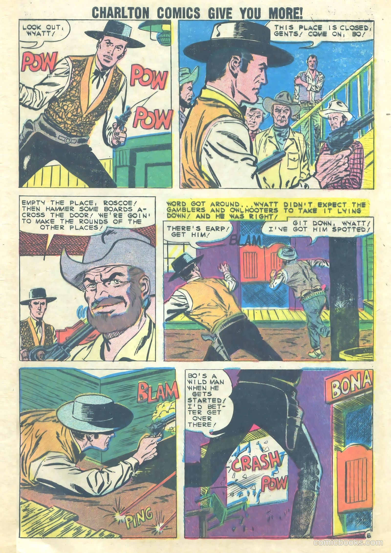 Wyatt Earp, Frontier Marshal #28 — page 9 of 36