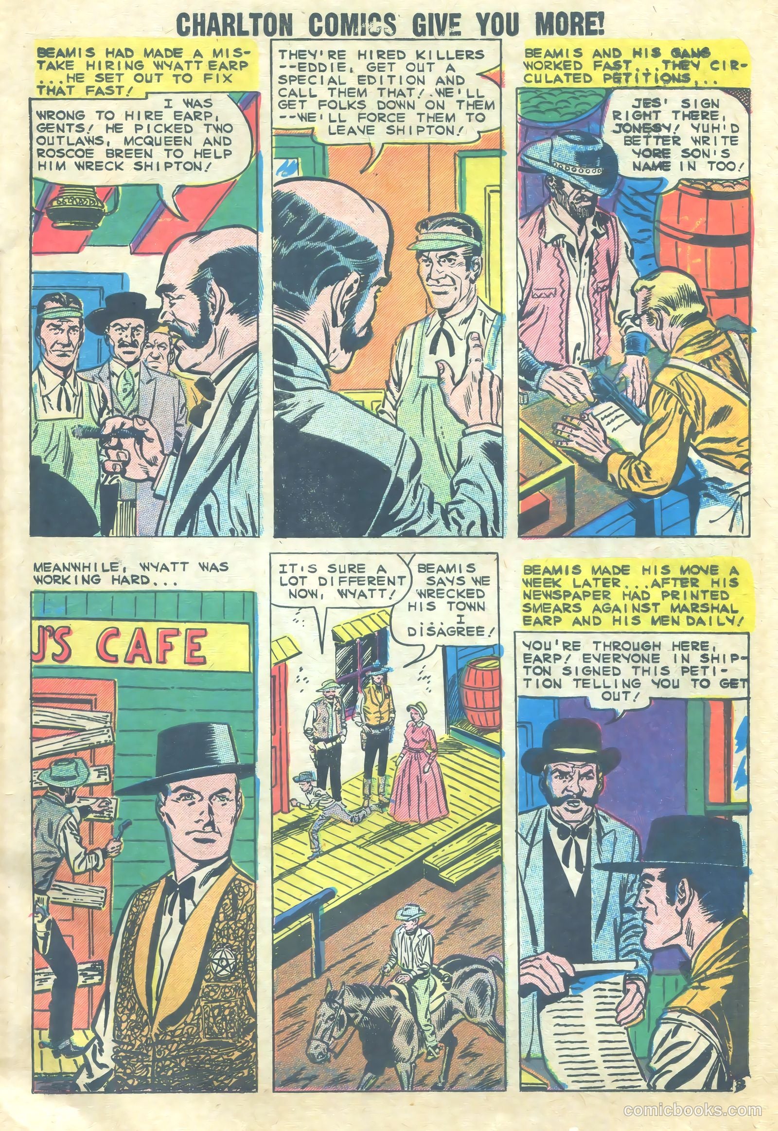 Wyatt Earp, Frontier Marshal #28 — page 11 of 36