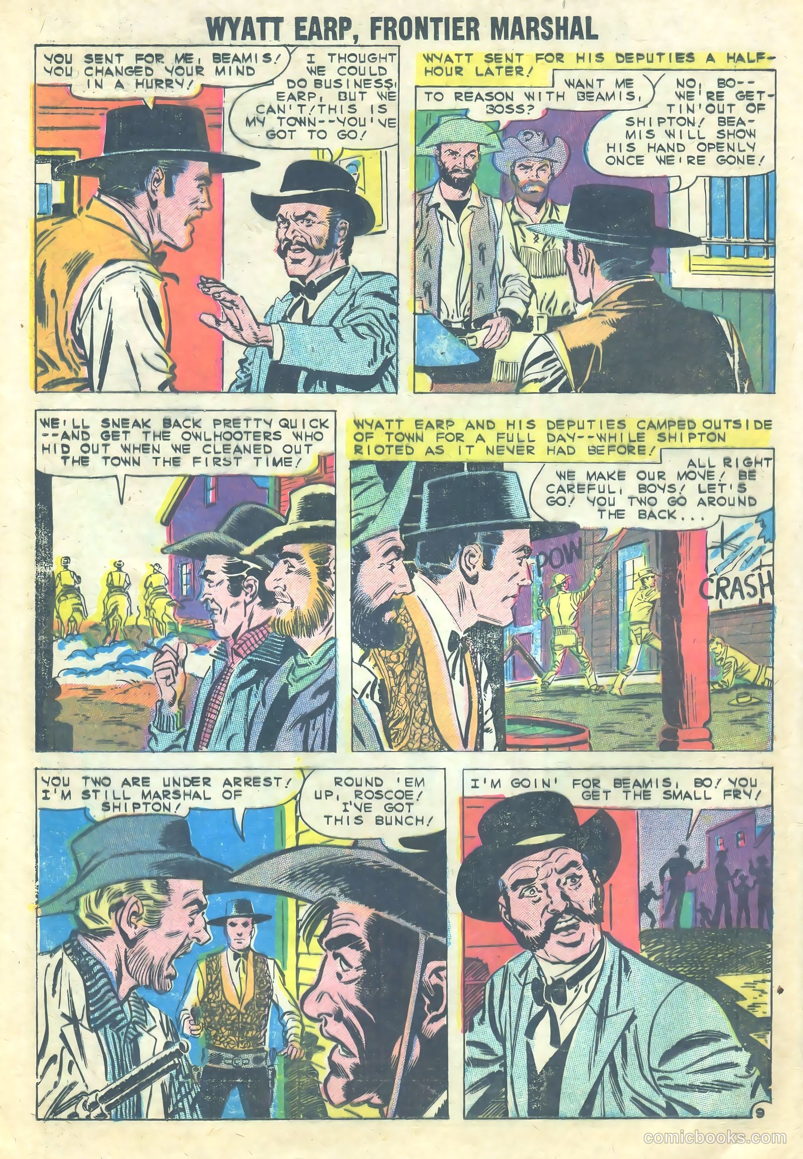 Wyatt Earp, Frontier Marshal #28 — page 12 of 36
