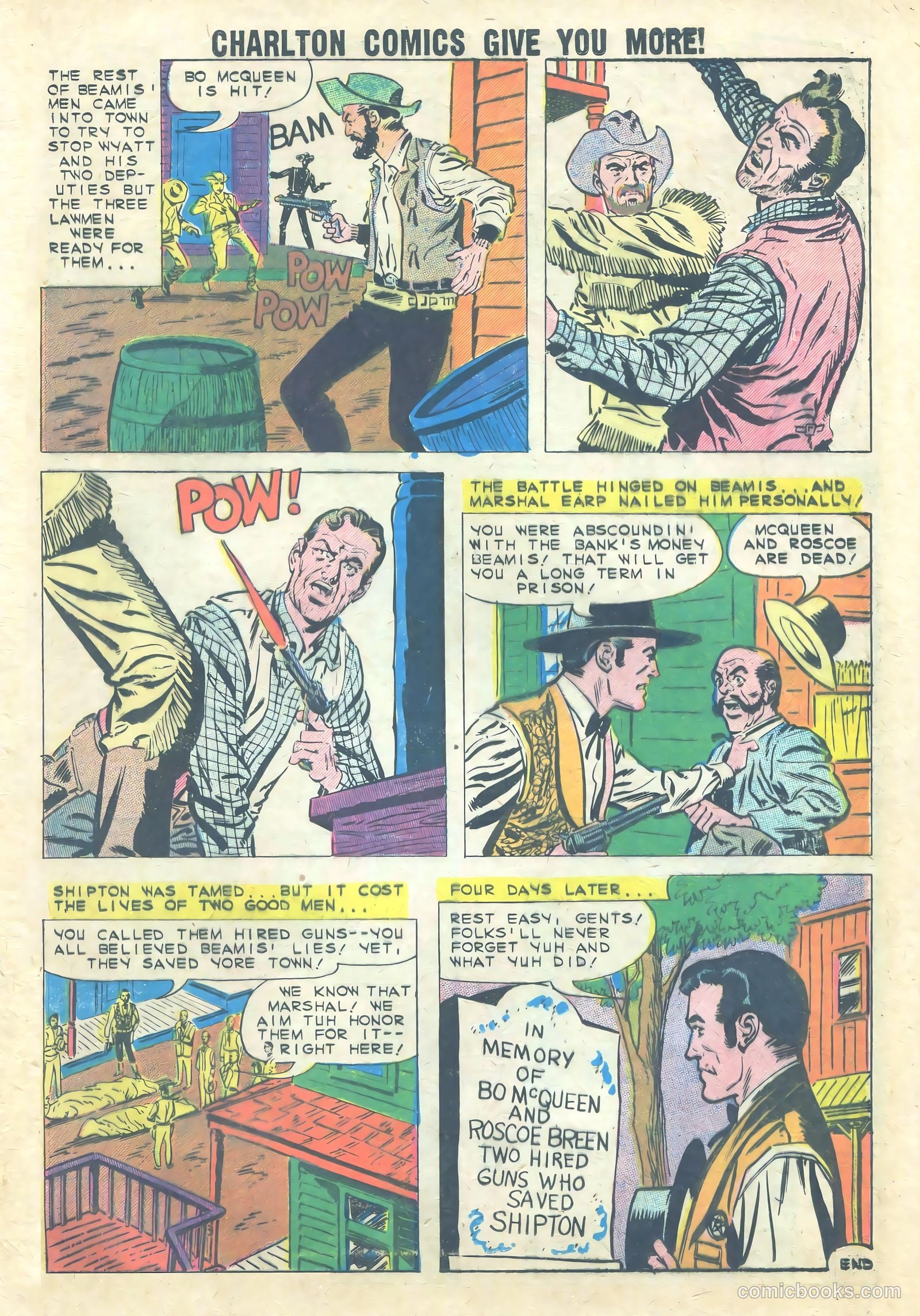 Wyatt Earp, Frontier Marshal #28 — page 13 of 36