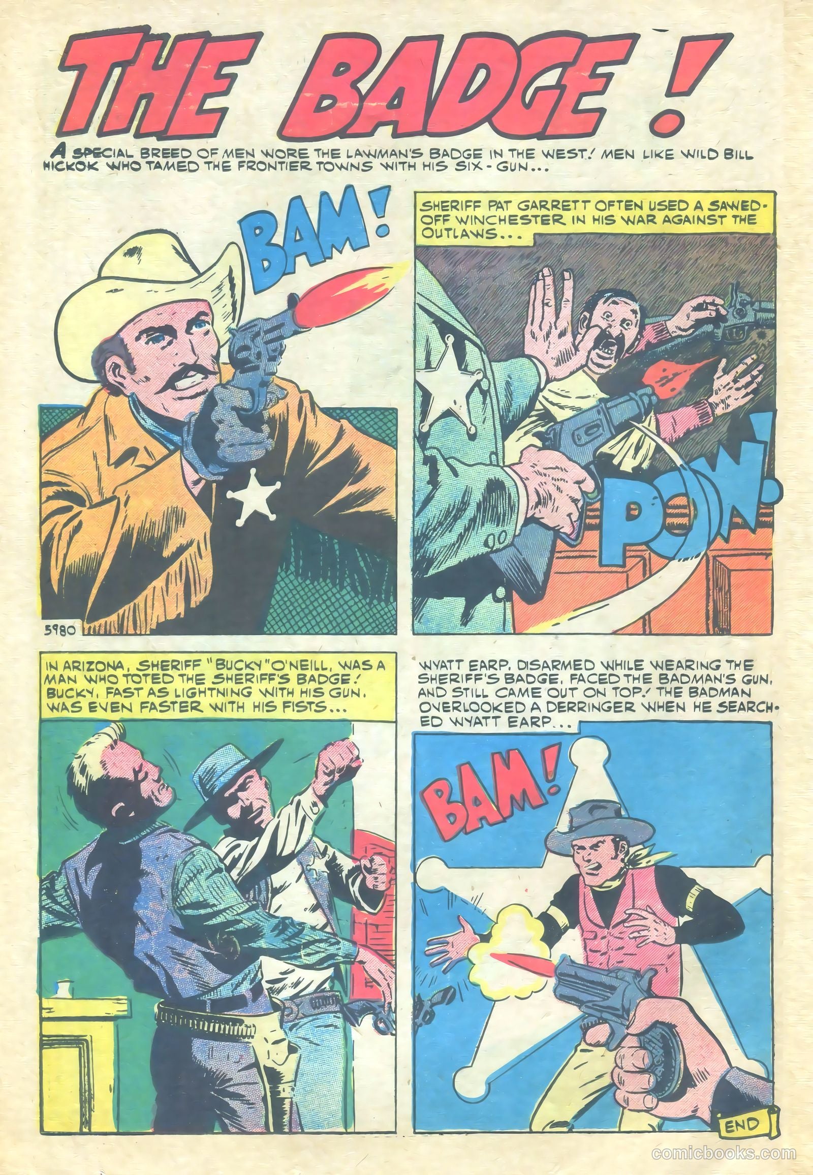 Wyatt Earp, Frontier Marshal #28 — page 14 of 36