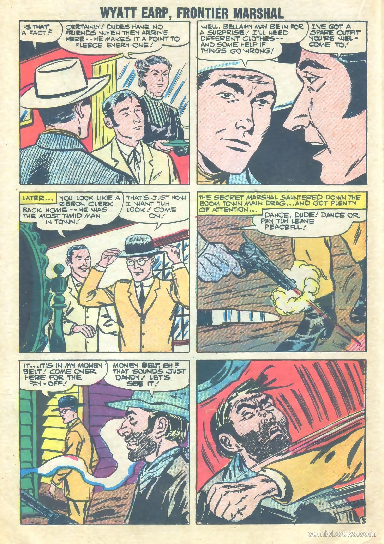 Wyatt Earp, Frontier Marshal #28 — page 18 of 36