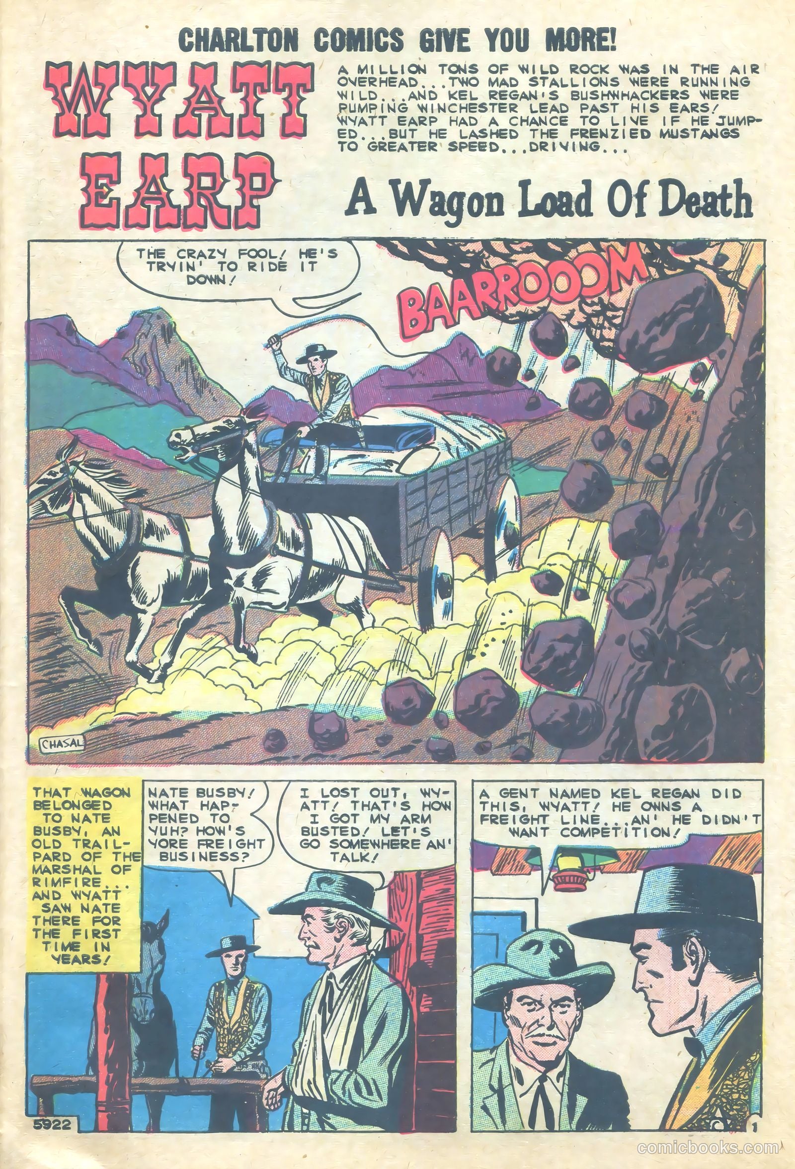 Wyatt Earp, Frontier Marshal #28 — page 27 of 36