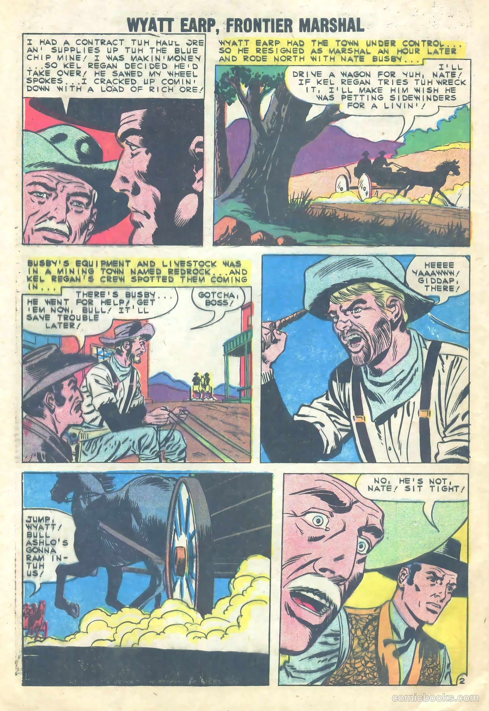 Wyatt Earp, Frontier Marshal #28 — page 28 of 36