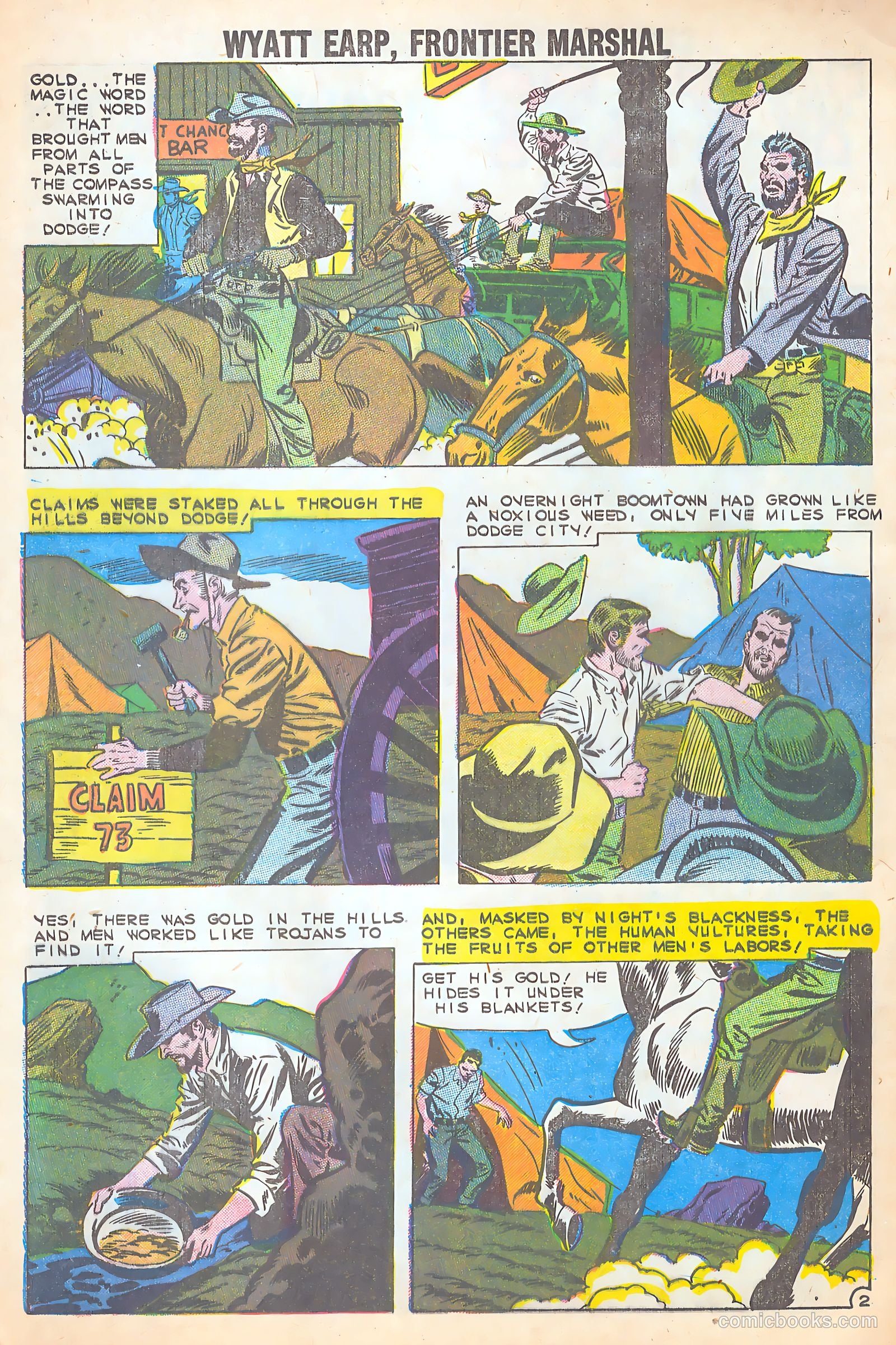 Wyatt Earp, Frontier Marshal #29 — page 4 of 37