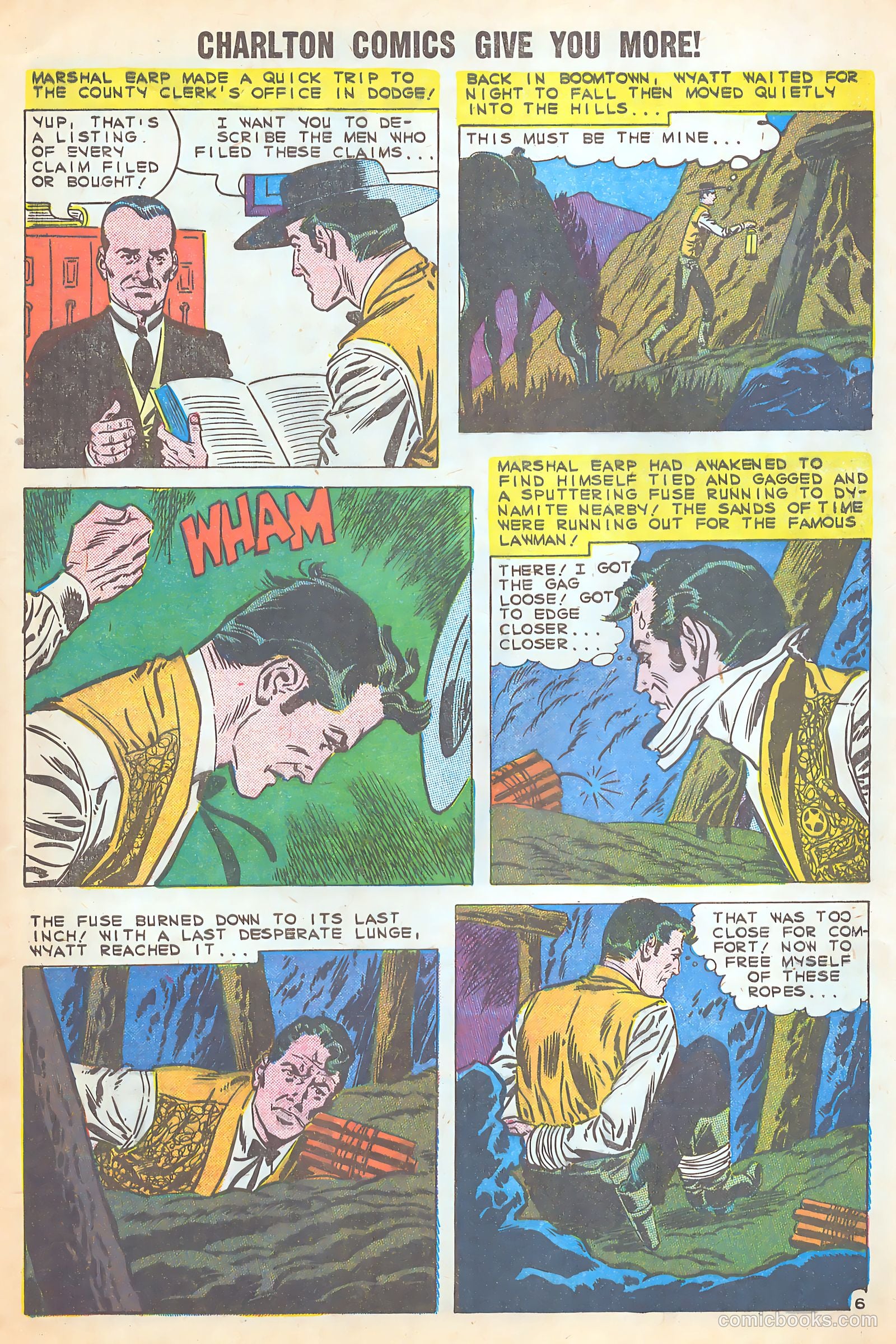 Wyatt Earp, Frontier Marshal #29 — page 9 of 37