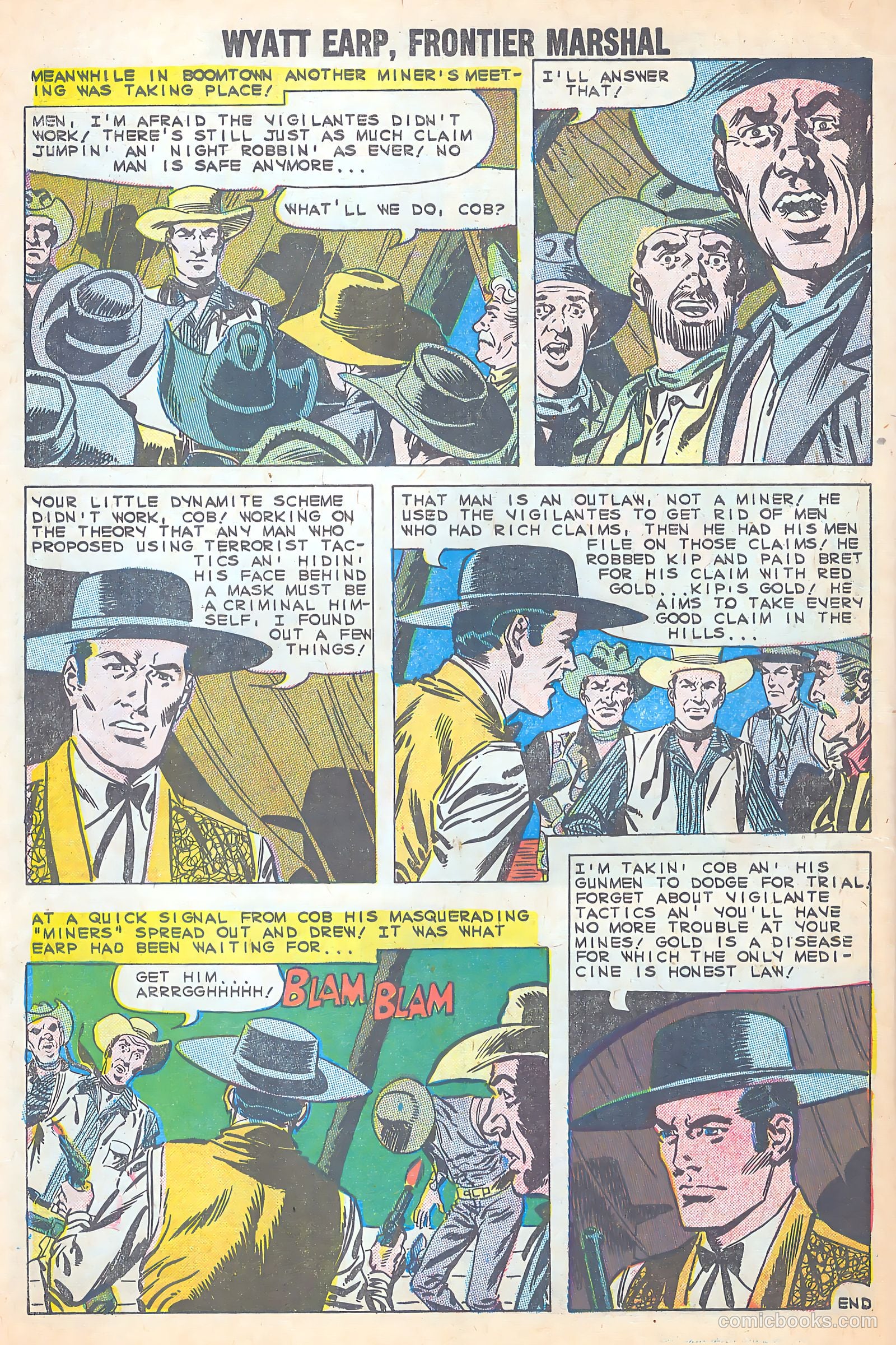 Wyatt Earp, Frontier Marshal #29 — page 10 of 37