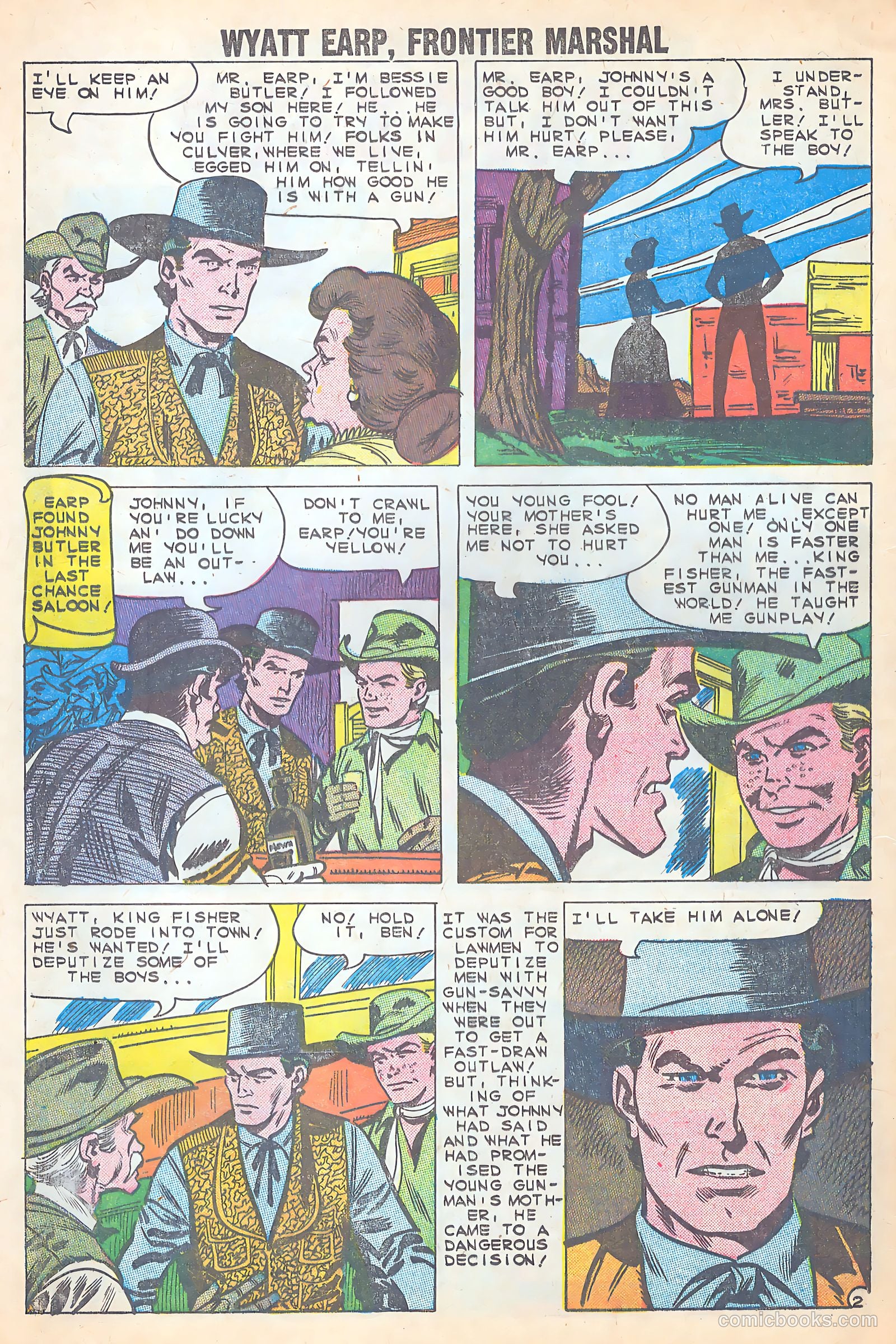 Wyatt Earp, Frontier Marshal #29 — page 12 of 37