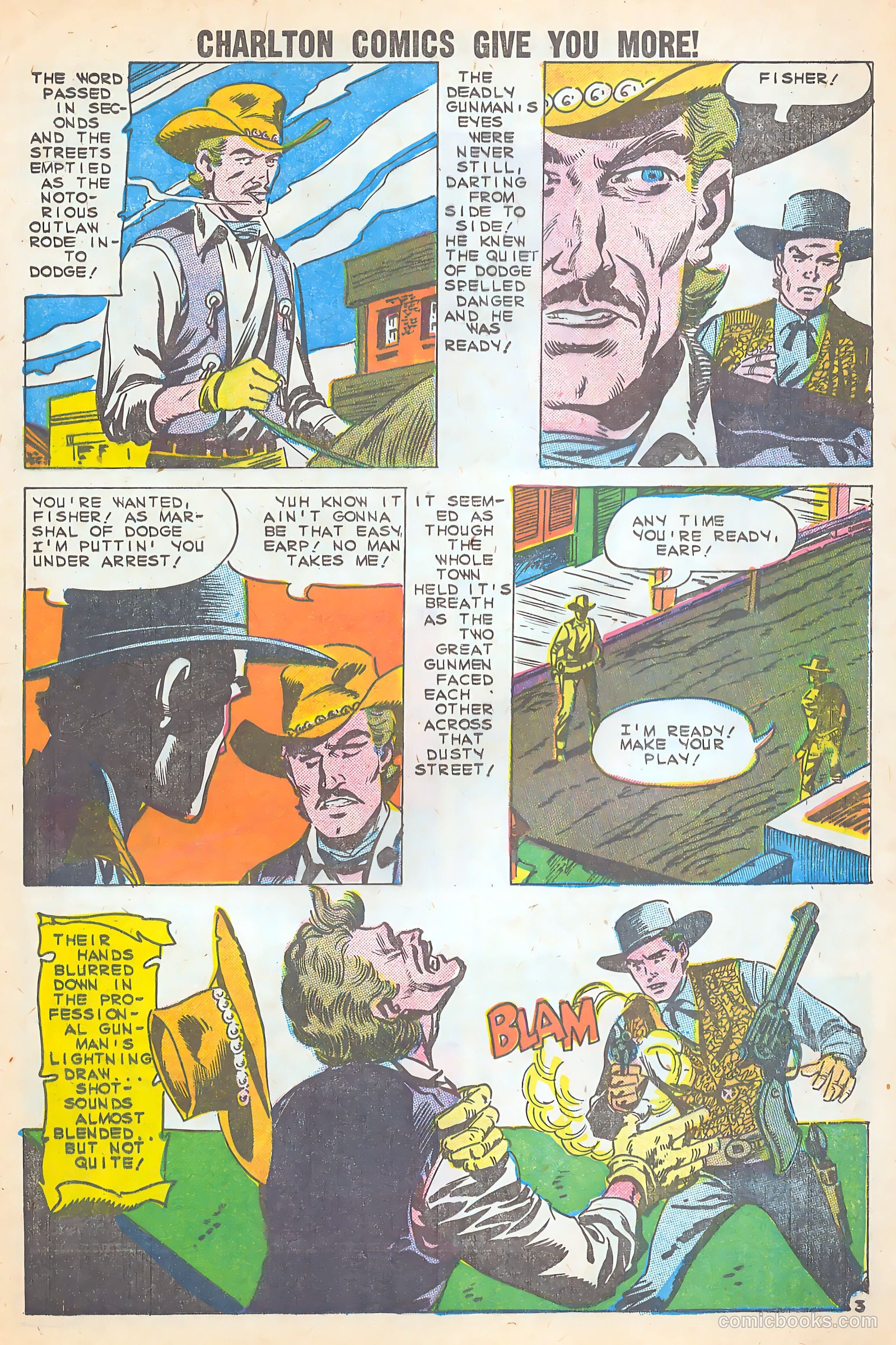 Wyatt Earp, Frontier Marshal #29 — page 13 of 37