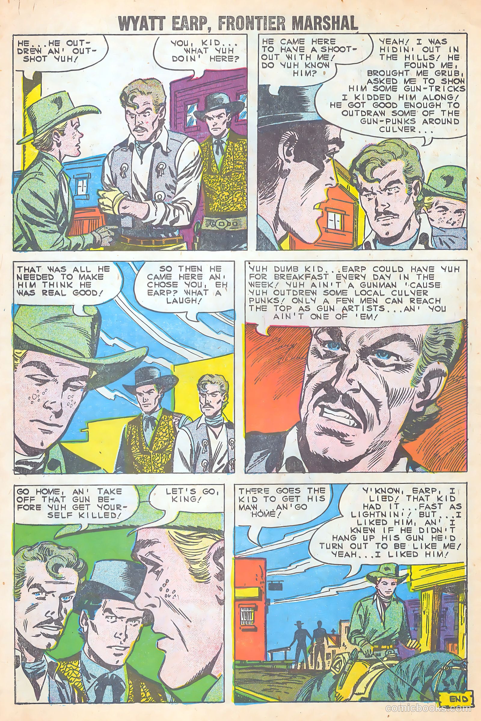 Wyatt Earp, Frontier Marshal #29 — page 14 of 37