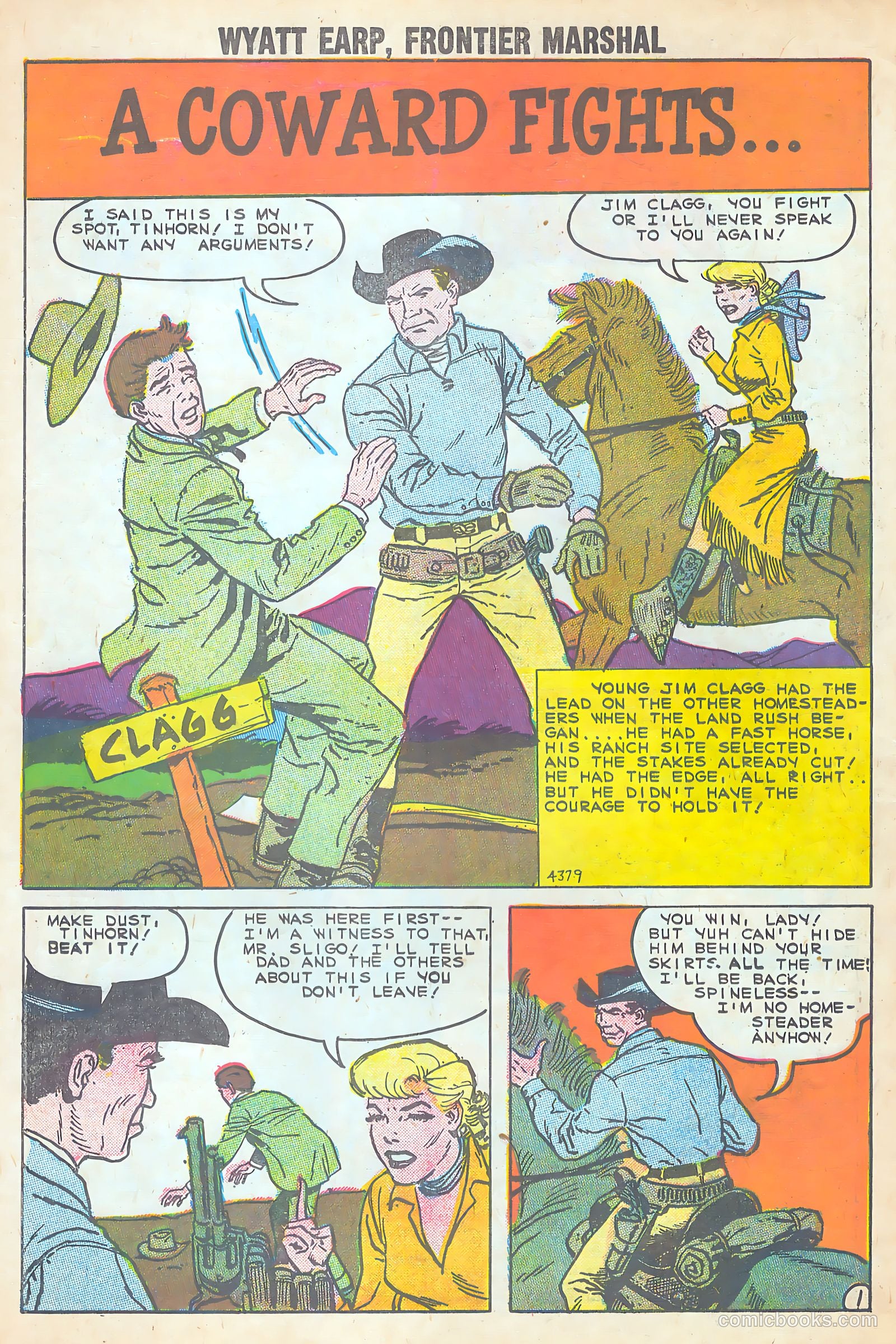 Wyatt Earp, Frontier Marshal #29 — page 18 of 37