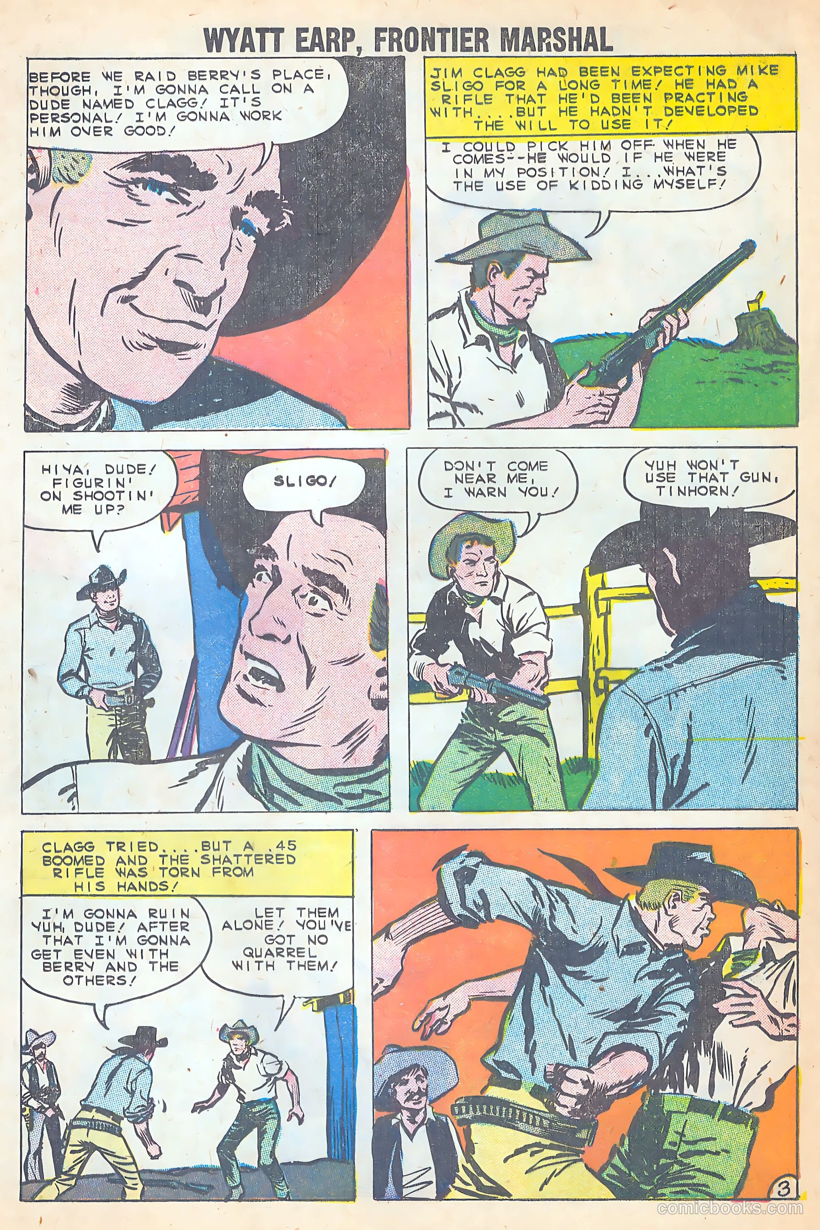 Wyatt Earp, Frontier Marshal #29 — page 20 of 37