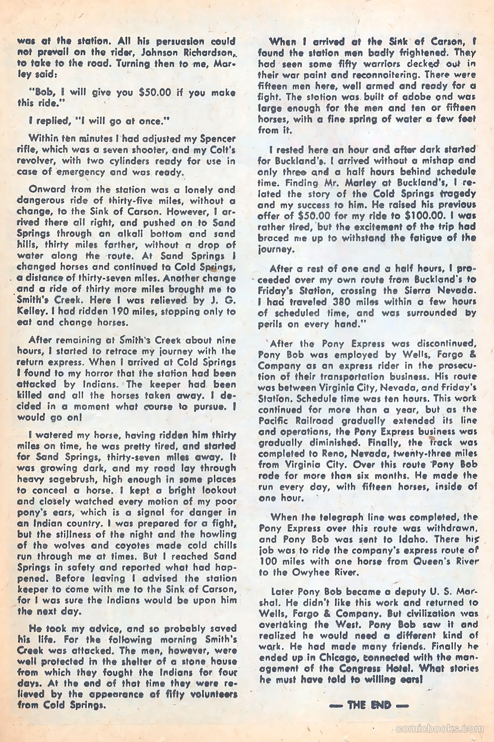 Wyatt Earp, Frontier Marshal #29 — page 25 of 37