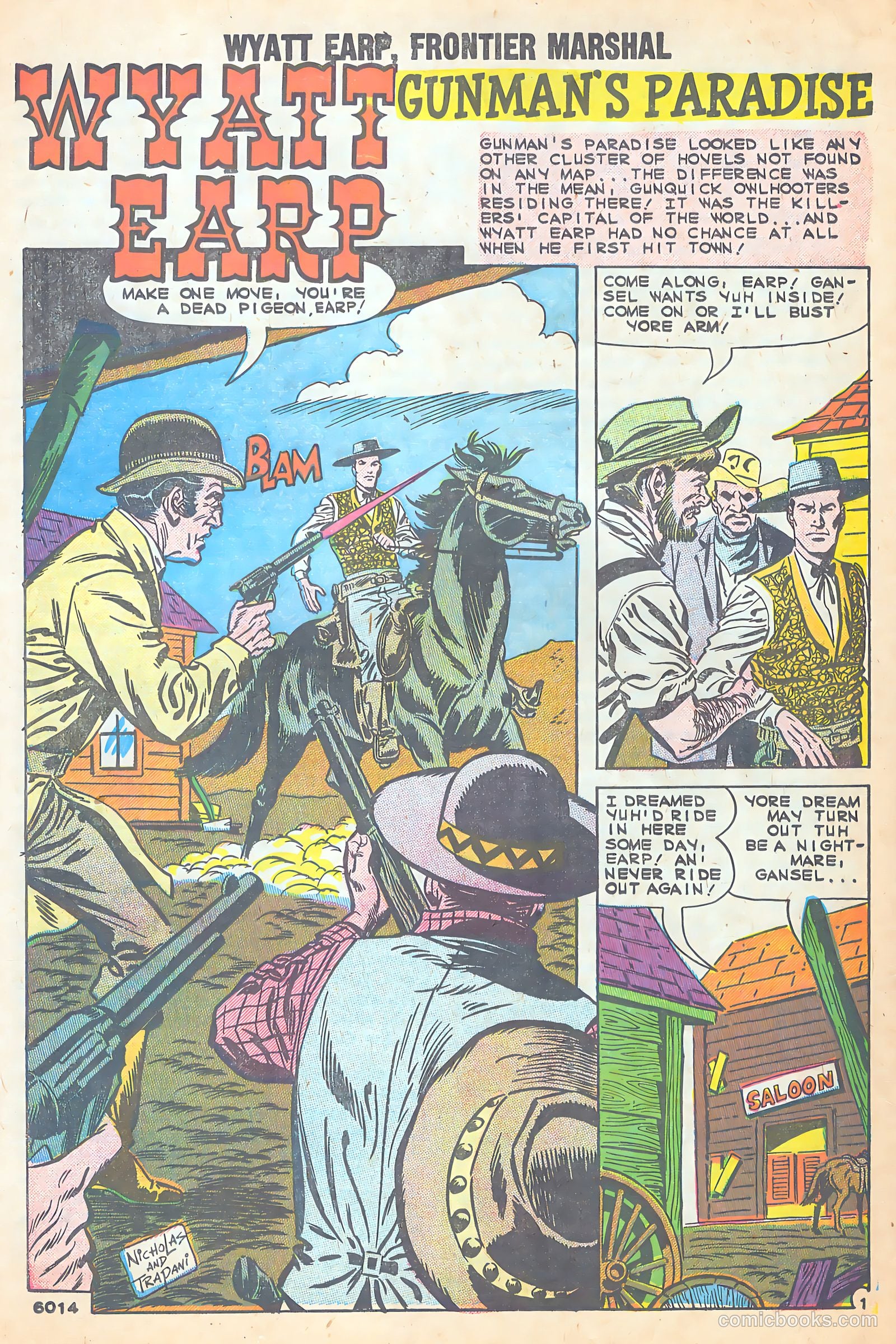 Wyatt Earp, Frontier Marshal #29 — page 26 of 37