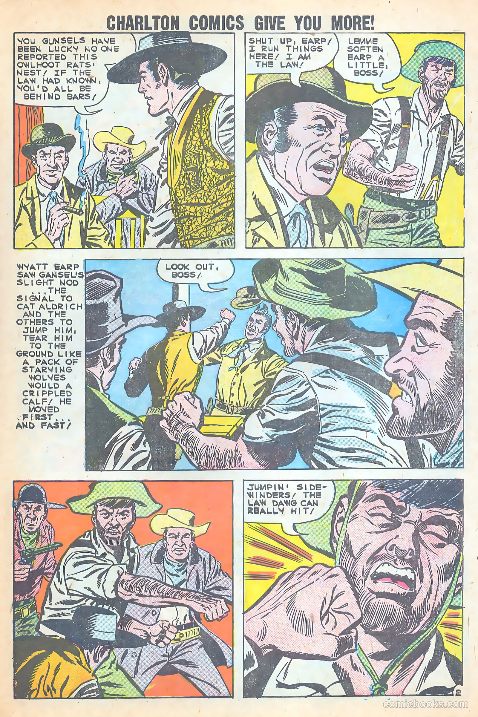 Wyatt Earp, Frontier Marshal #29 — page 27 of 37