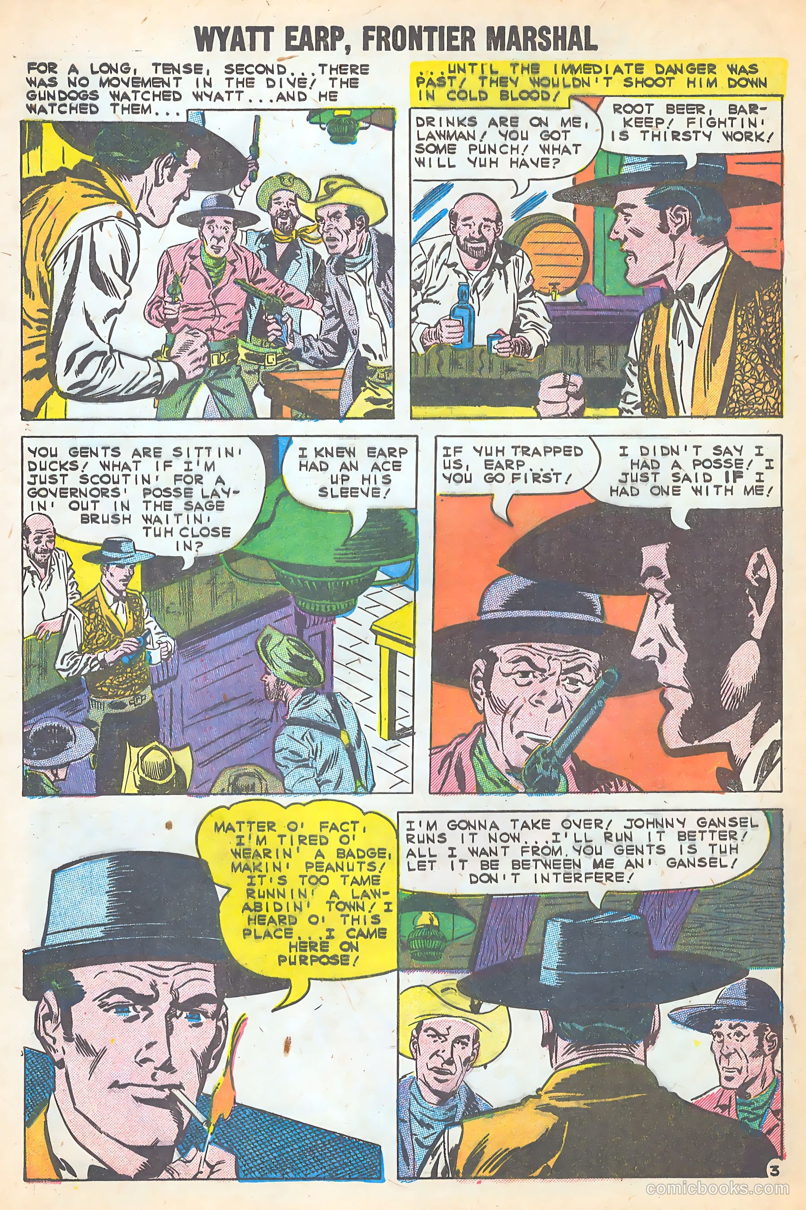 Wyatt Earp, Frontier Marshal #29 — page 28 of 37